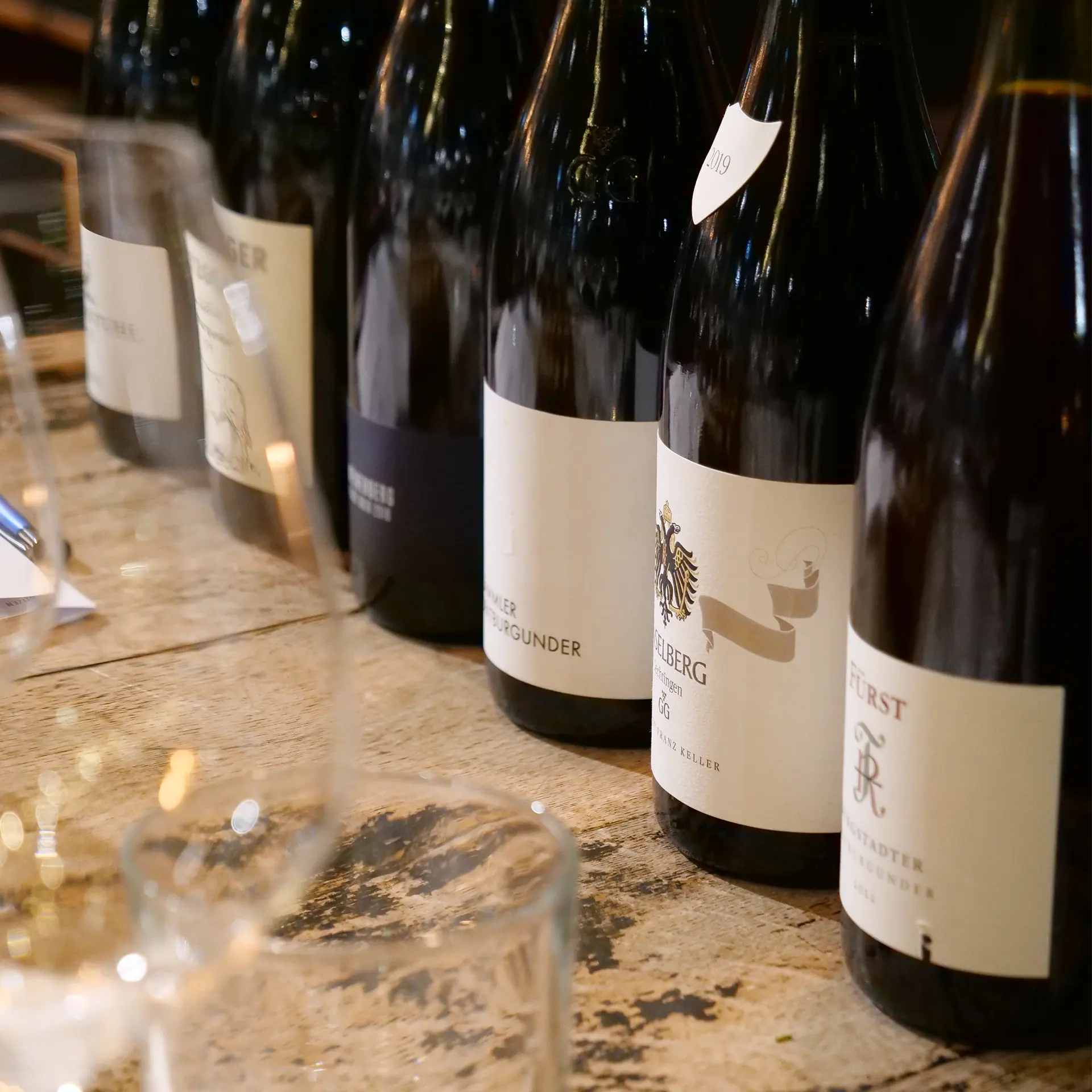 Produktbild Weinverkostung "Große Gewächse aus Deutschland" am 24.04.2026| DINZLER Kaffeerösterei