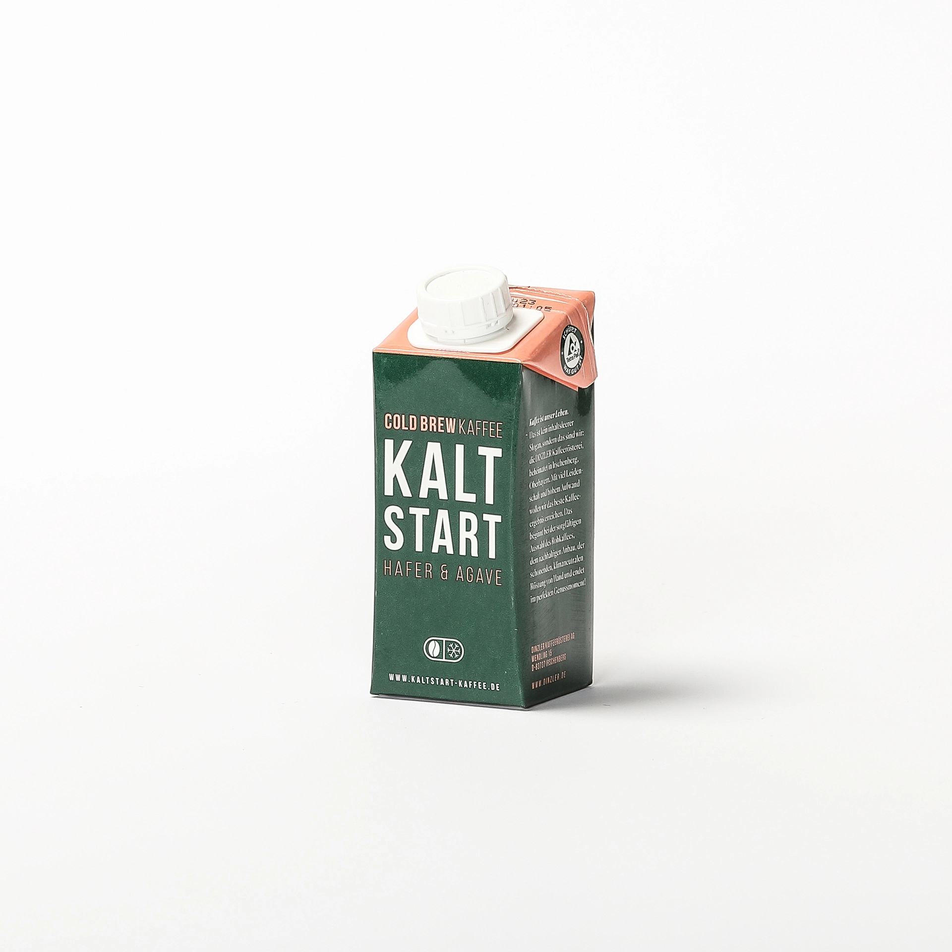 Produktbild DINZLER KALTSTART Hafer & Agave| DINZLER Kaffeerösterei