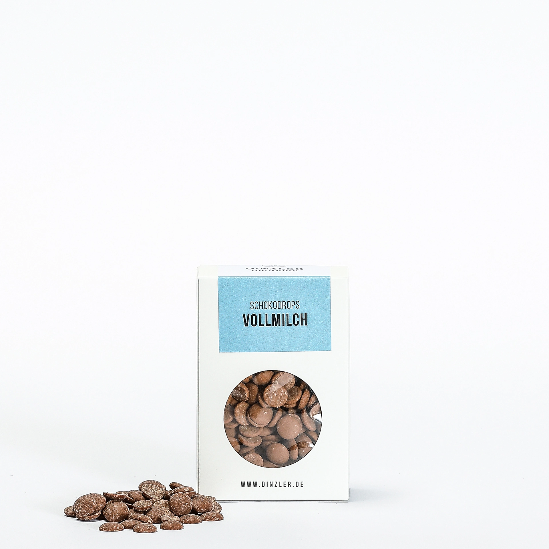 Produktbild DINZLER Trinkschokodrops Vollmilch 250g