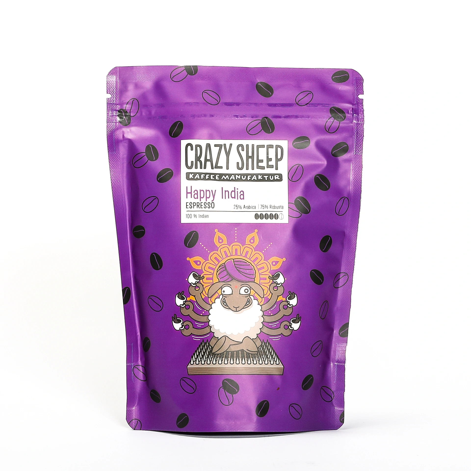 Produktbild Crazy Sheep Espresso Happy India