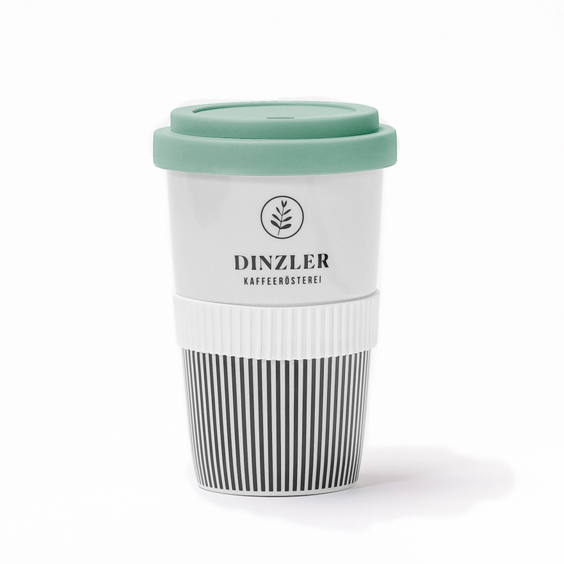 Produktbild DINZLER To Go Becher Porzellan Grün