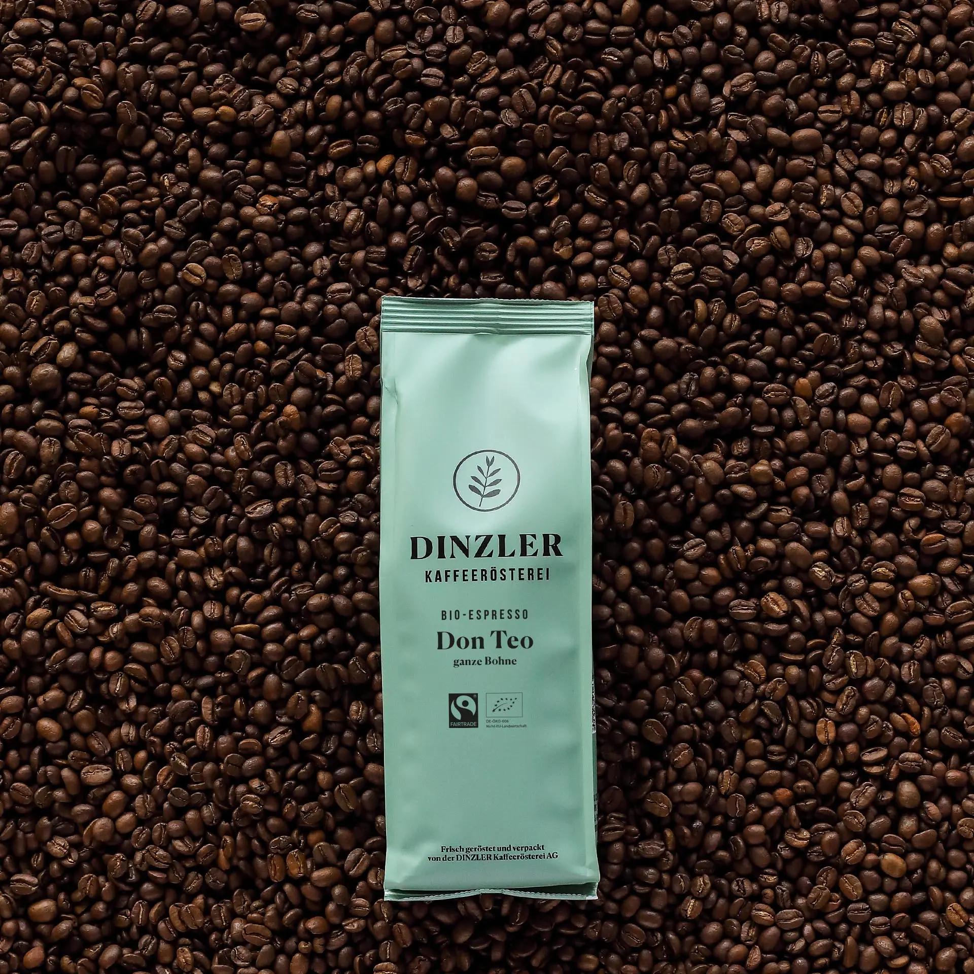 Szenebild DINZLER Bio-Espresso Don Teo ganze Bohne