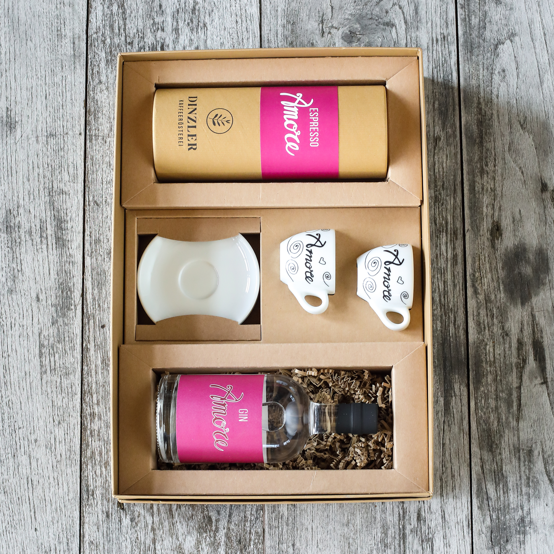 Produktbild DINZLER Geschenkbox Amore “Felice”| DINZLER Kaffeerösterei