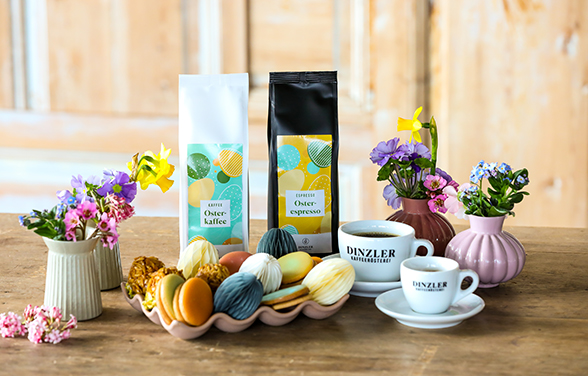 DINZLER Osterkaffee - Frisch geröstet - nur zur Osterzeit