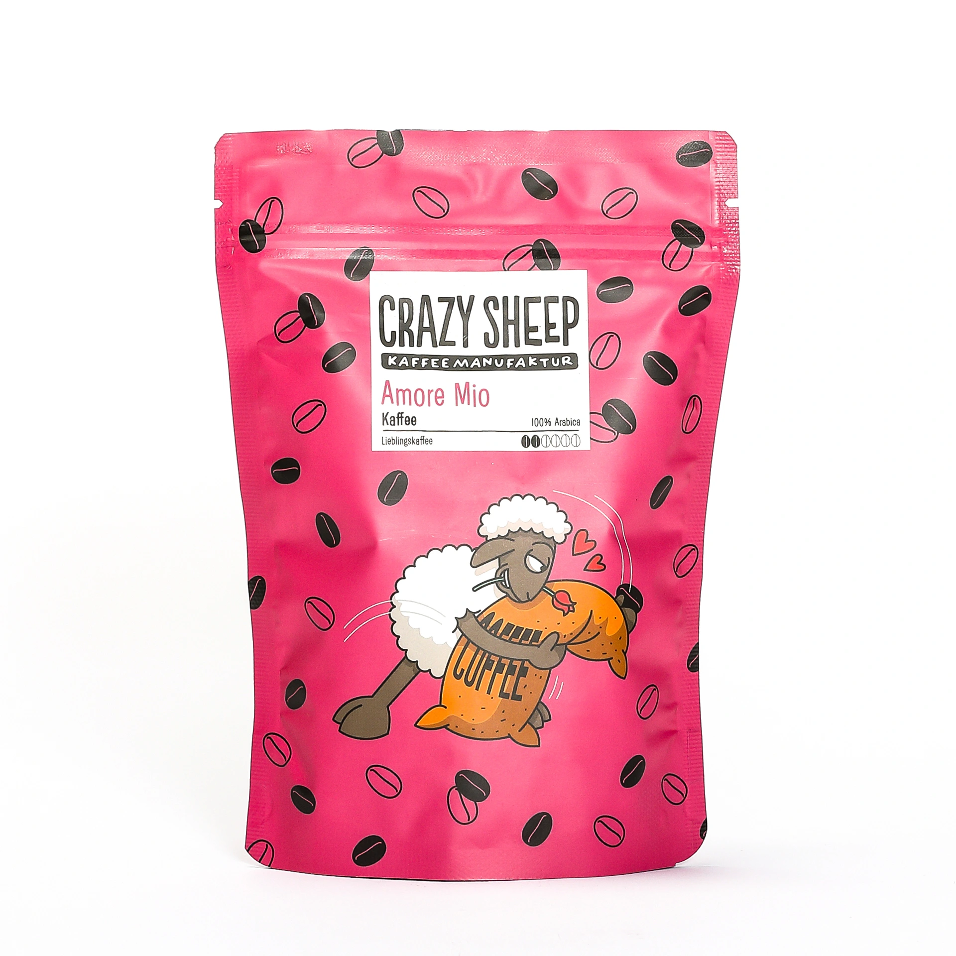 Produktbild Crazy Sheep Kaffee Amore Mio