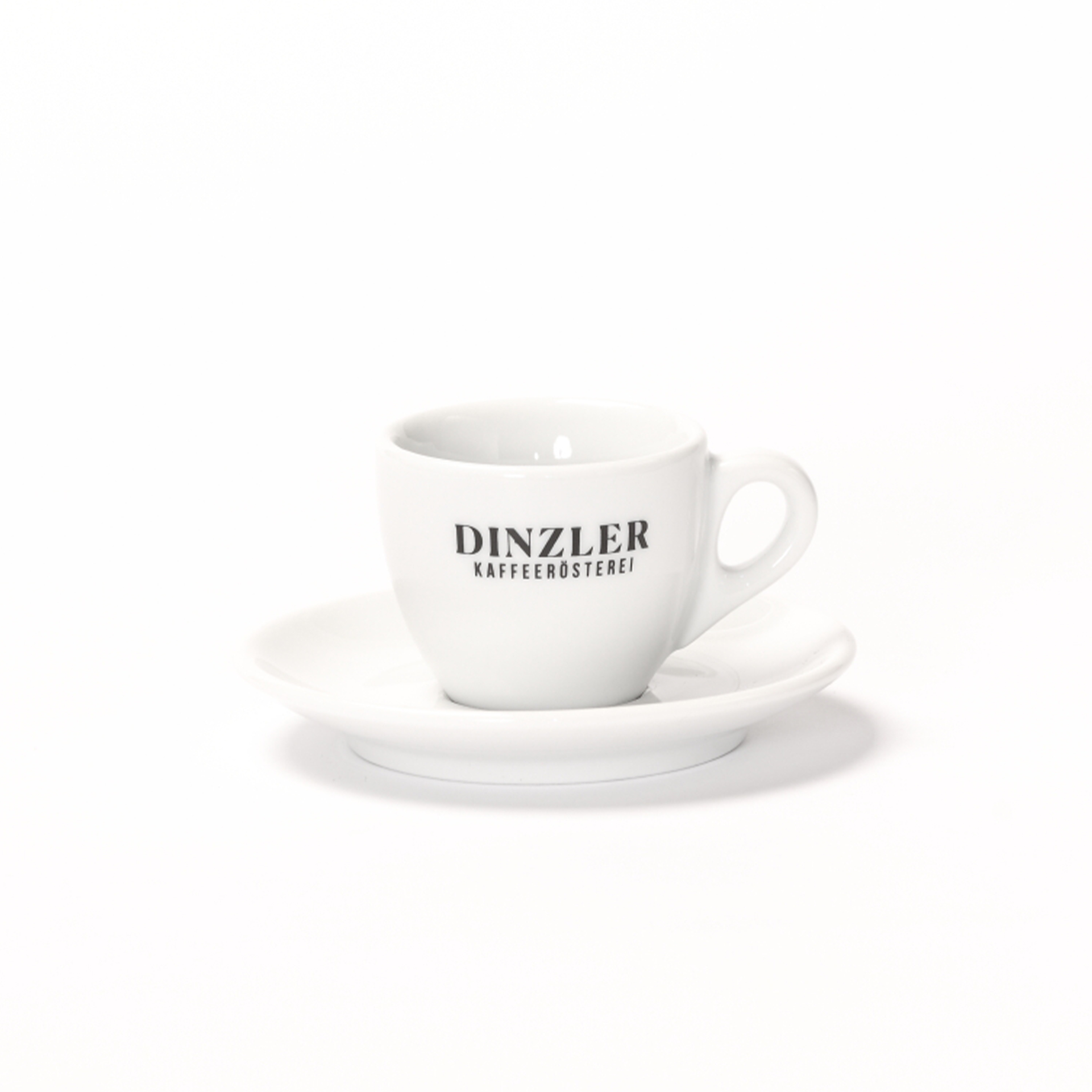 Espressotasse mit DINZLER Logo