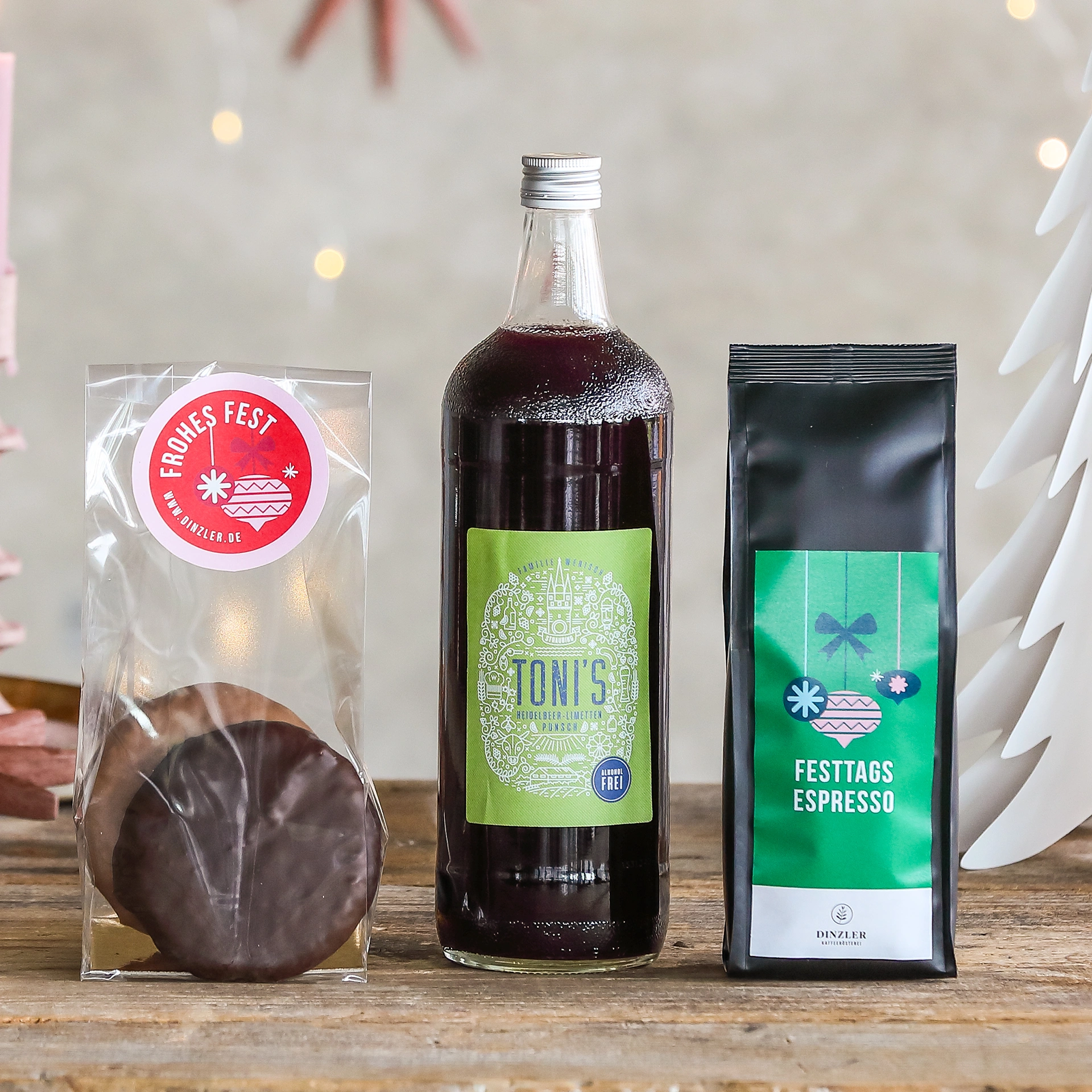 DINZLER Geschenkbox Lebkuchen-Liaison| DINZLER Kaffeerösterei
