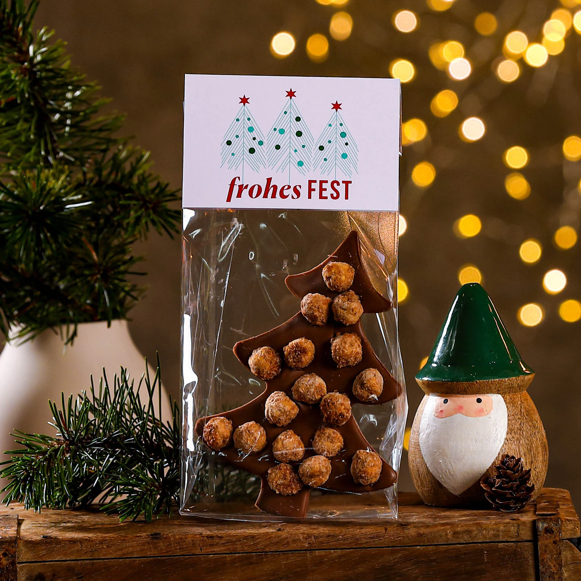 Szenebild Weihnachtsgebäck: Schokobaum Vollmilch - 70g