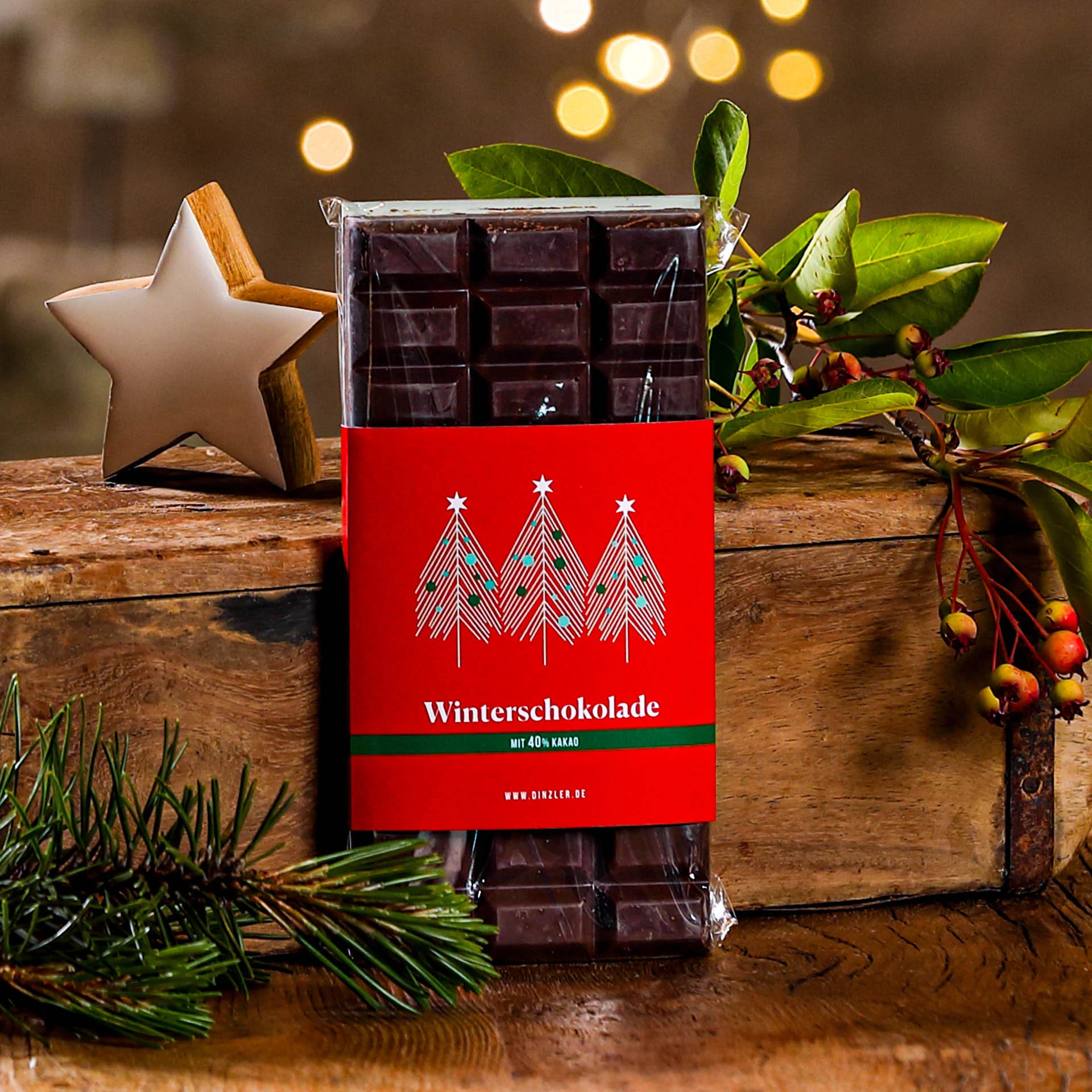 Szenebild Winterschokolade - 100 g