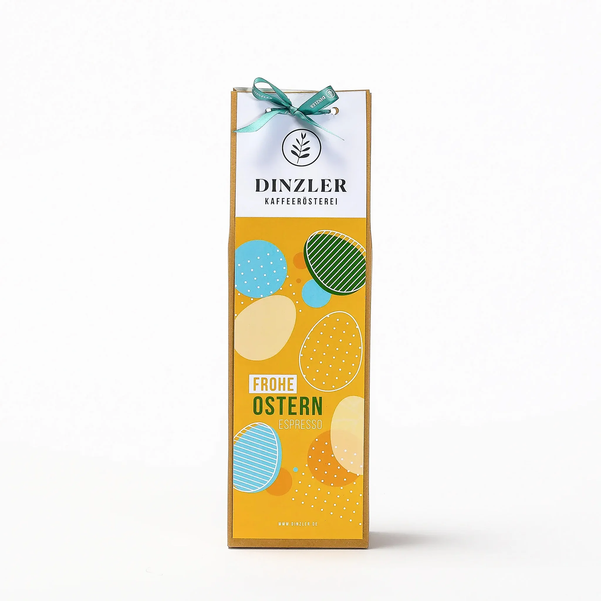 Produktbild DINZLER Osterespresso in der Geschenkverpackung| DINZLER Kaffeerösterei