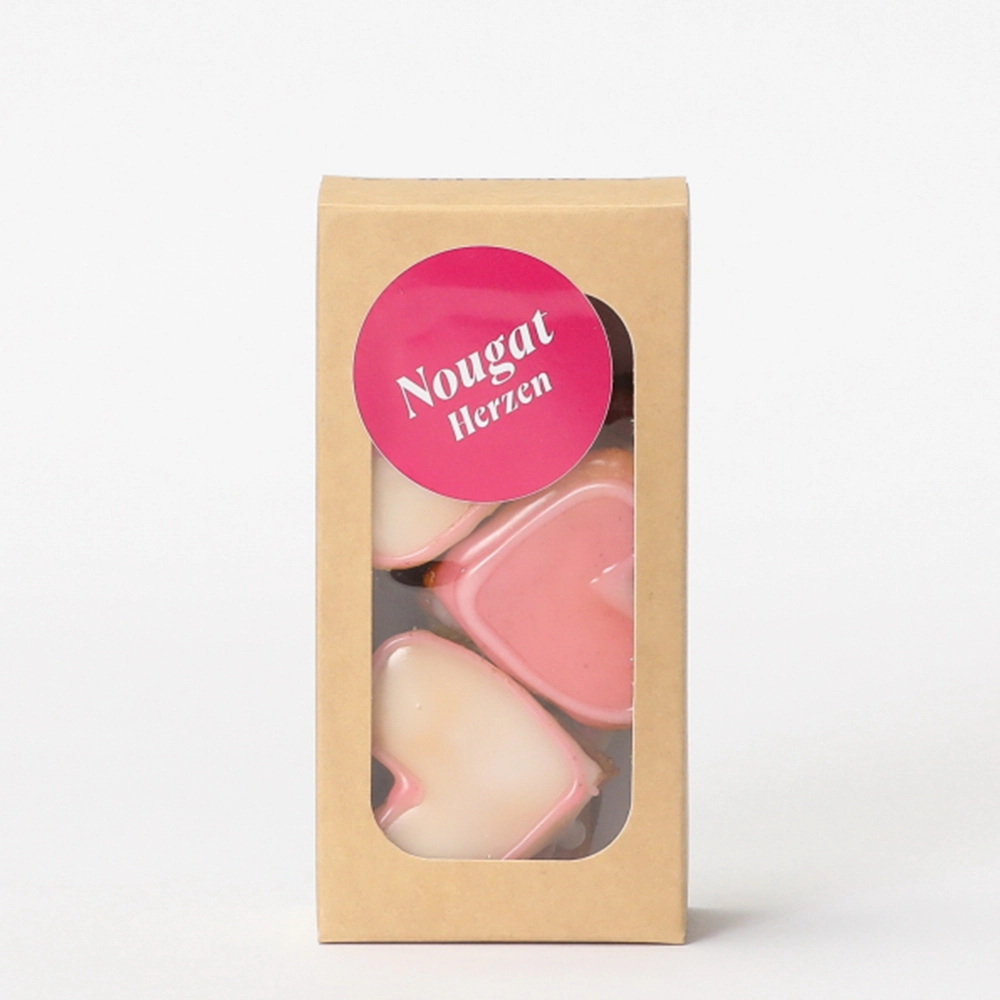 Produktbild DINZLER Nougat Herzen