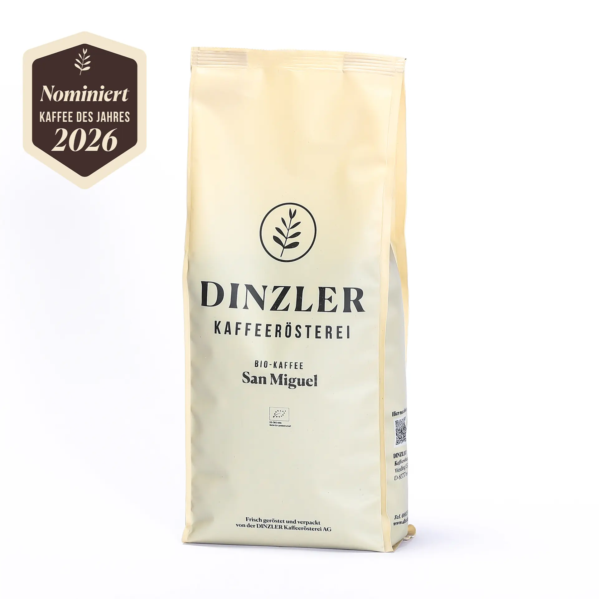 Produktbild DINZLER Bio Kaffee San Miguel| DINZLER Kaffeerösterei