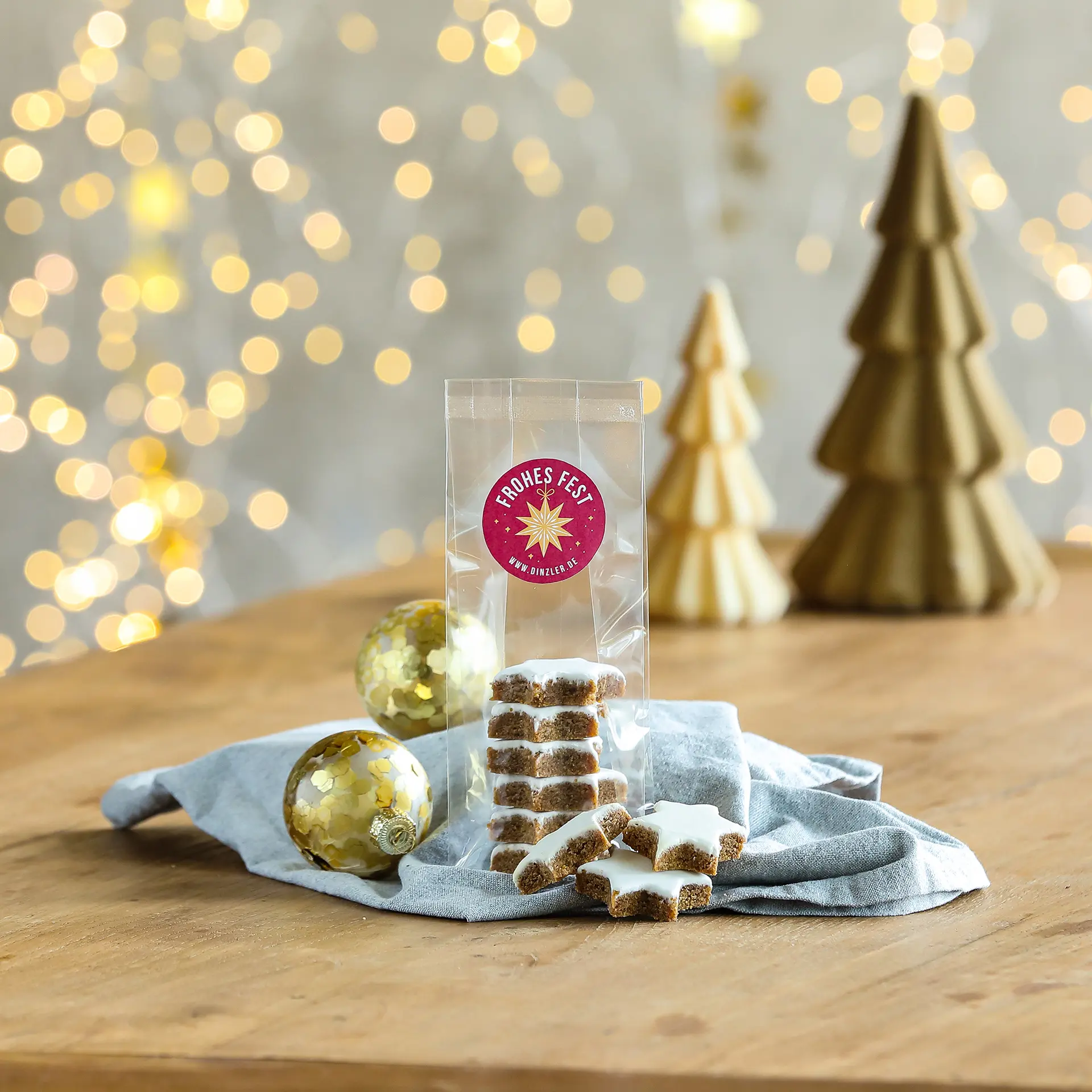 Produktbild DINZLER Zimtsterne 100g| DINZLER Kaffeerösterei