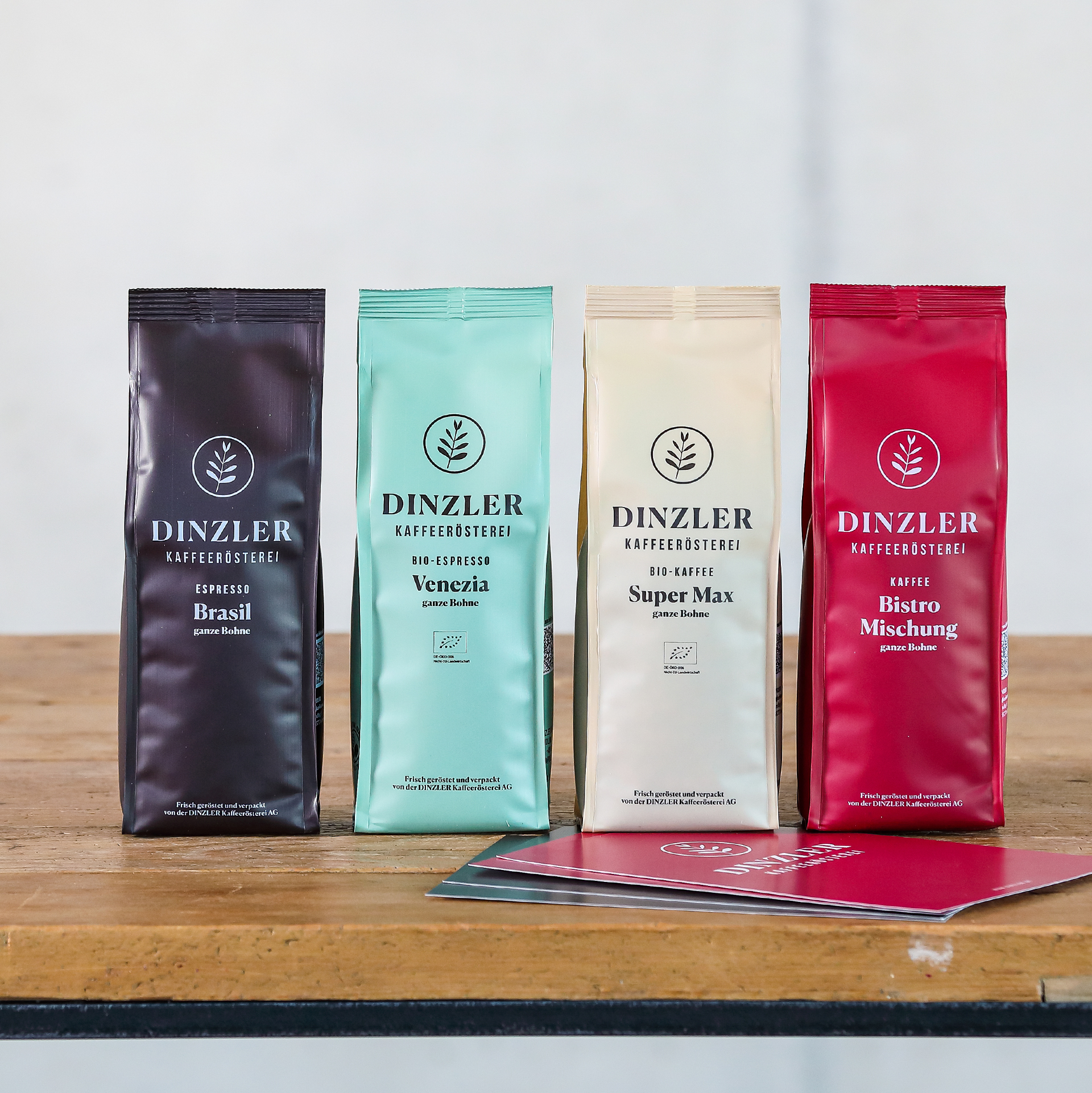 DINZLER Kaffee Probierset für Vollautomaten - ganze Bohne| DINZLER Kaffeerösterei