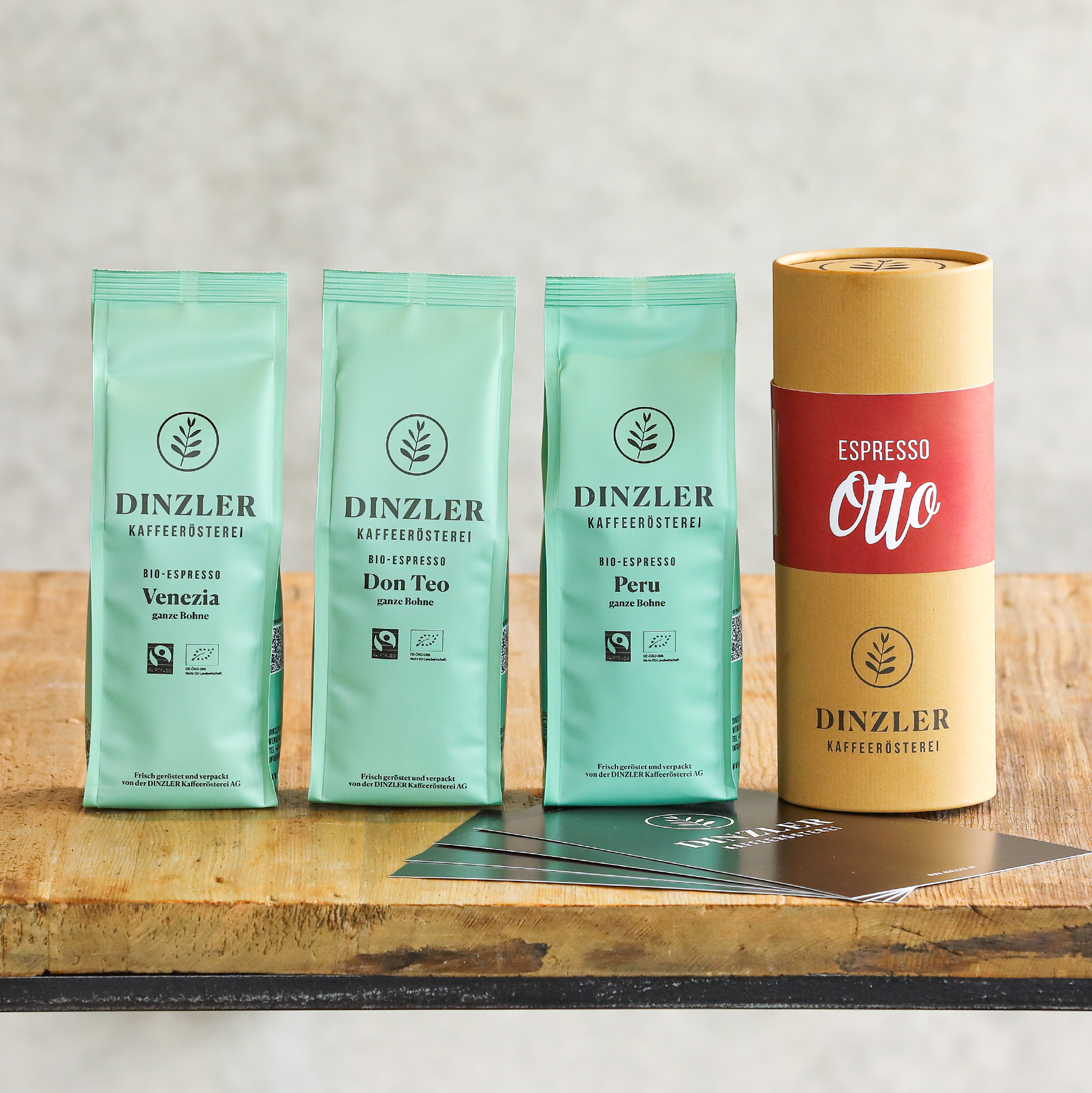 DINZLER Espresso Probierset Bio-Espresso| DINZLER Kaffeerösterei