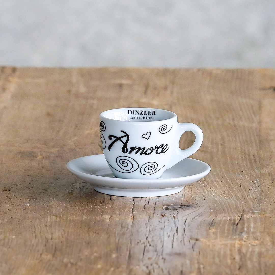 Szenebild Espressotasse Sonderedition Amore