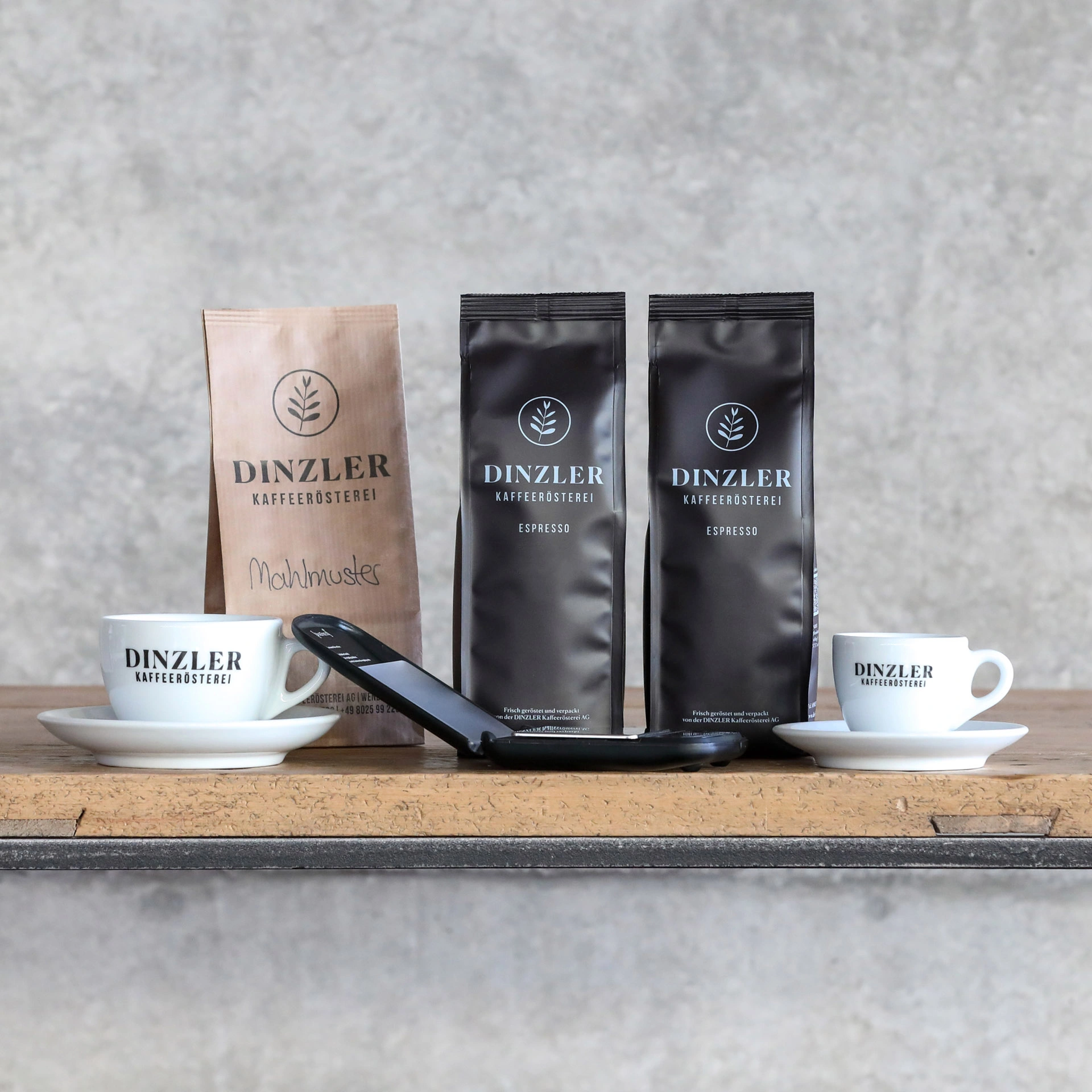 Szenebild DINZLER Espresso Einstellset