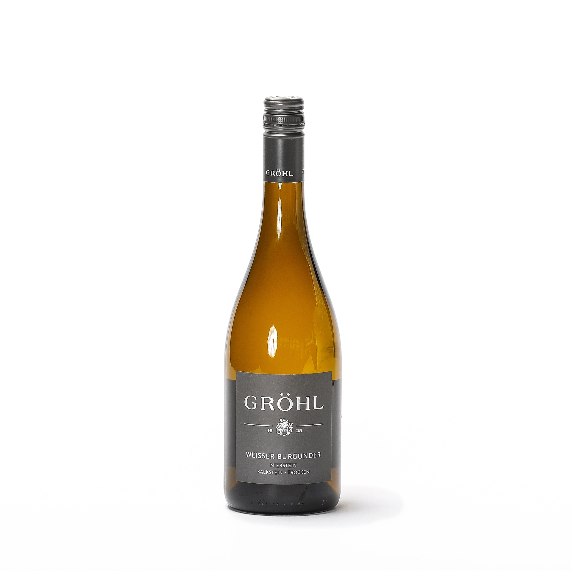Produktbild Weingut E. Gröhl - Niersteiner Weißer Burgunder trocken "Kalkstein"