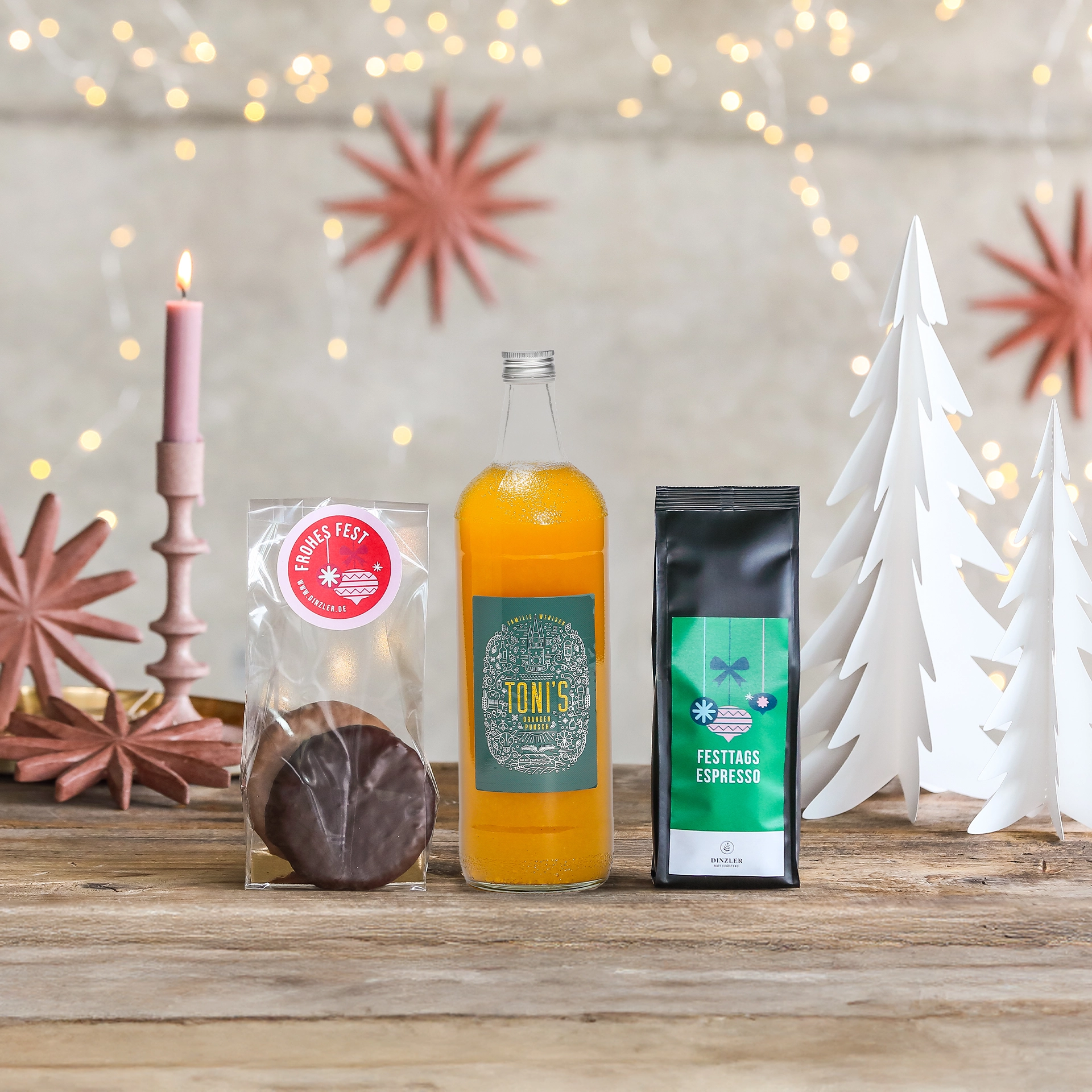 Produktbild DINZLER Geschenkbox Lebkuchen-Liaison| DINZLER Kaffeerösterei