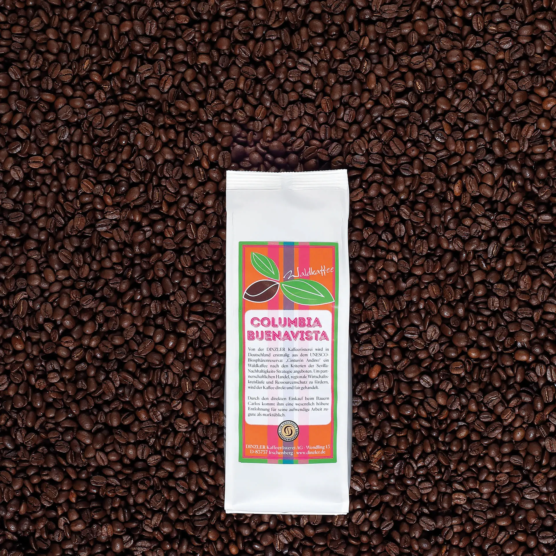 Szenebild DINZLER Kaffee Columbia Buenavista