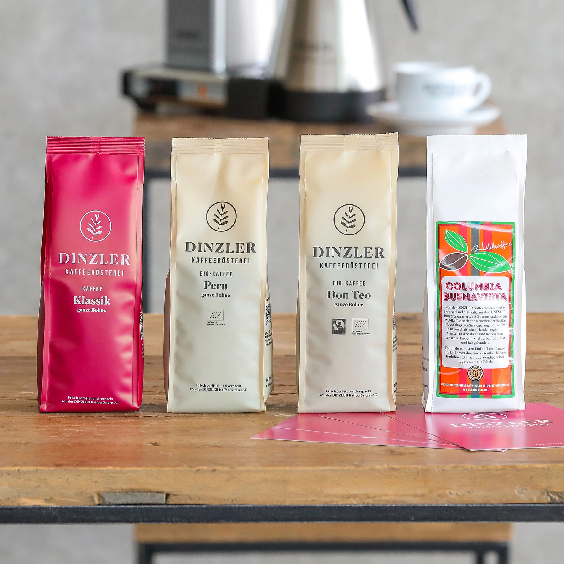 Szenebild Kaffee Probierset für Filterkaffeemaschine