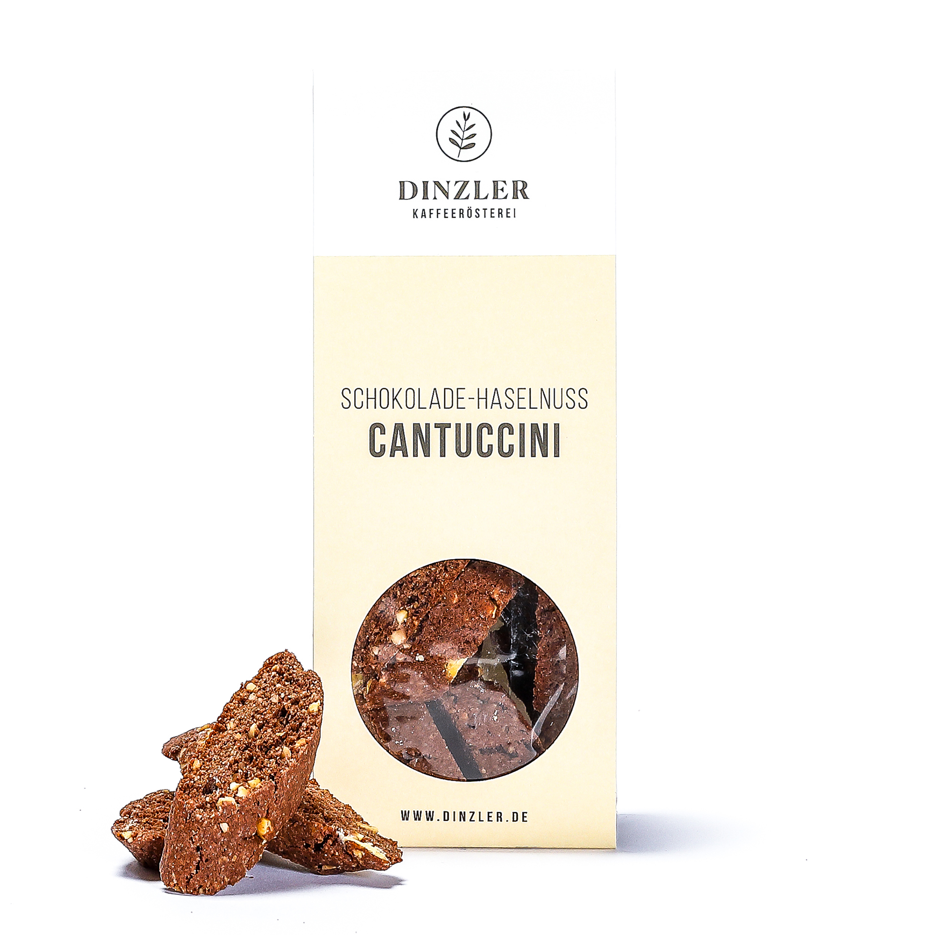 DINZLER Cantuccini Schokolade-Haselnuss 150 g| DINZLER Kaffeerösterei