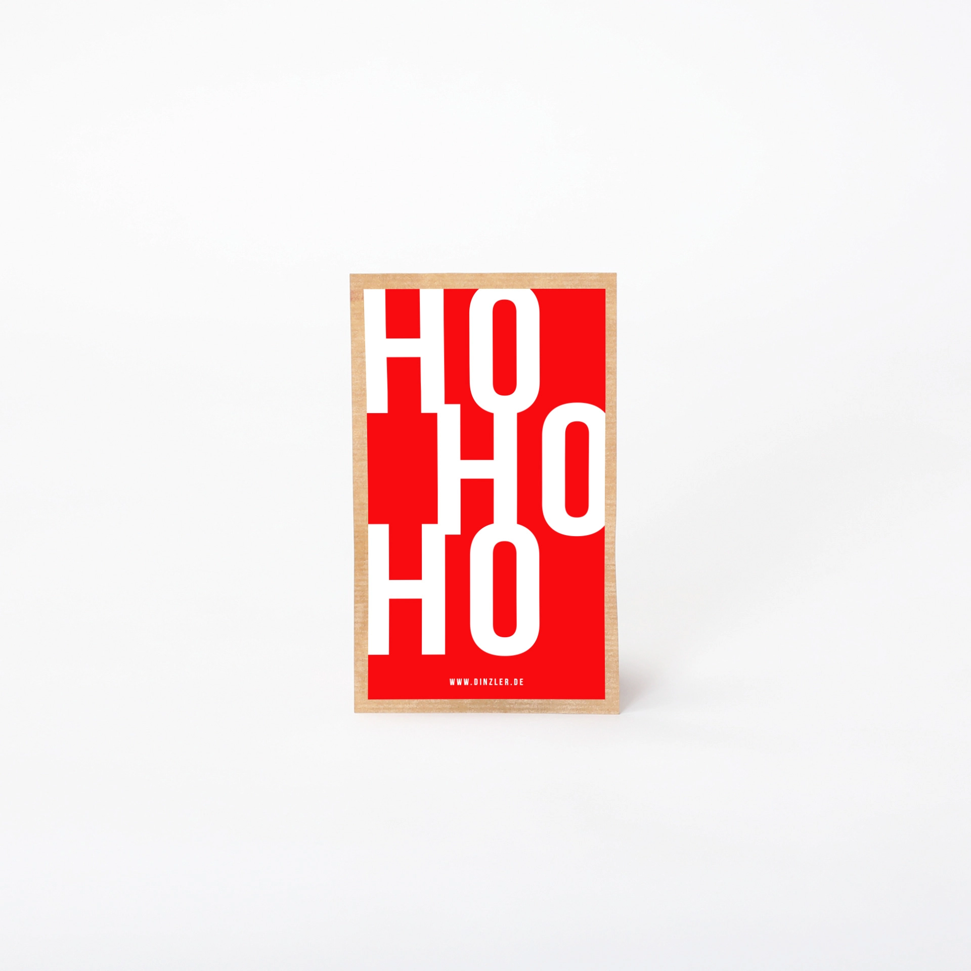 Produktbild 1 x DINZLER Kaffeebeutel - Weihnachtsmotiv: "Hohoho"