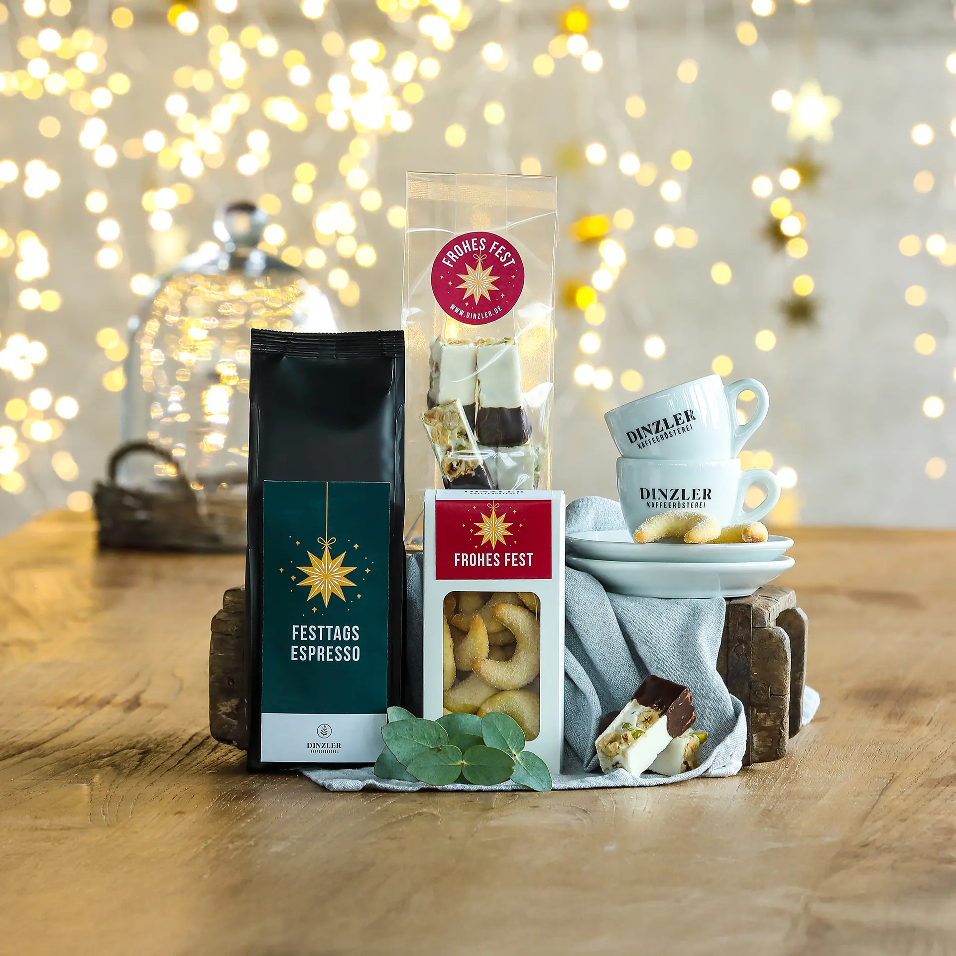 Produktbild DINZLER Geschenkbox  – Süße Bescherung| DINZLER Kaffeerösterei