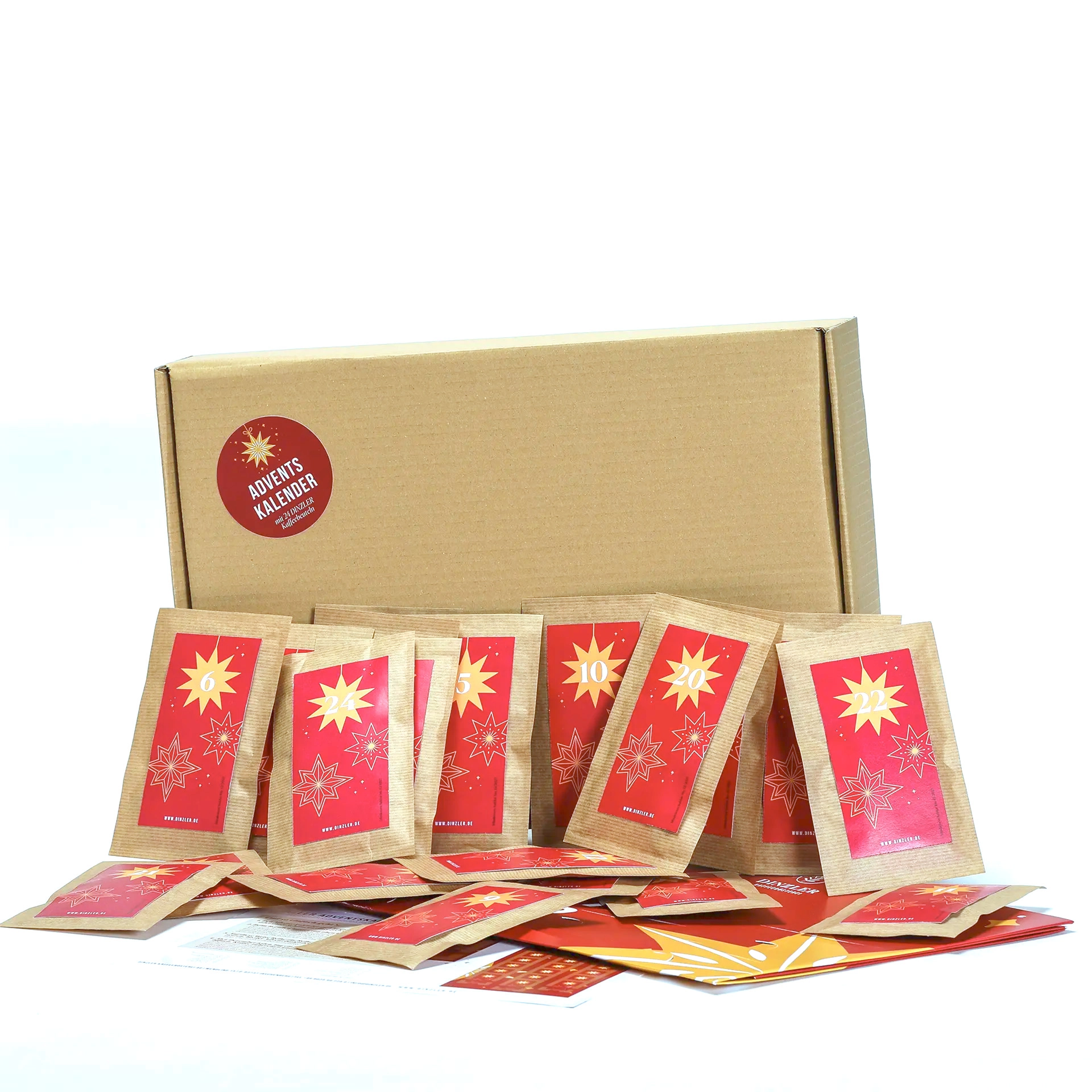 Produktbild DINZLER Kaffee-Adventskalender| DINZLER Kaffeerösterei