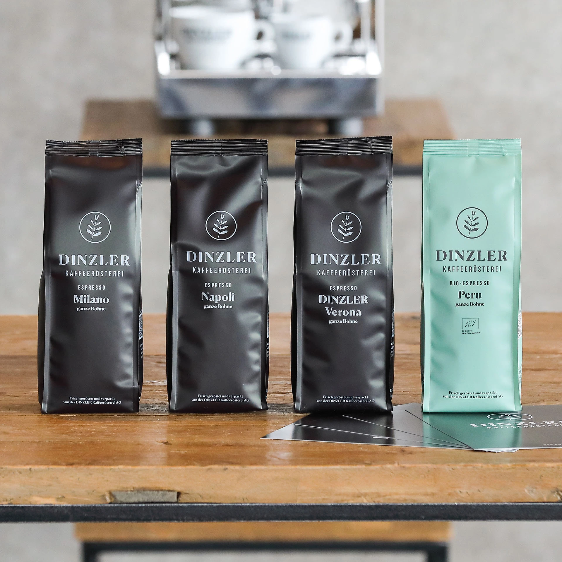 Szenebild Espresso Probierset für Siebträgermaschine