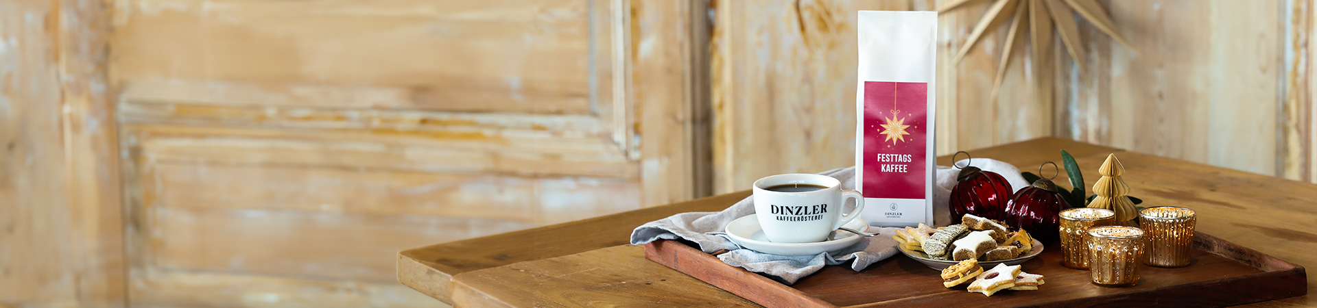 Weihnachtszeit - in der DINZLER Kaffeerösterei