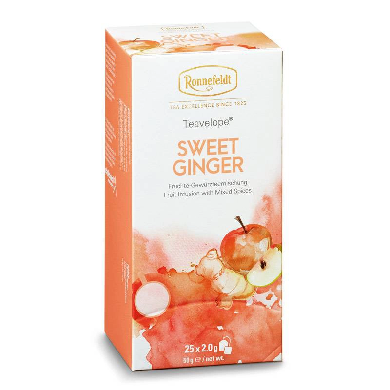Produktbild Ronnefeldt Teavelope Sweet Ginger - 25 Beutel