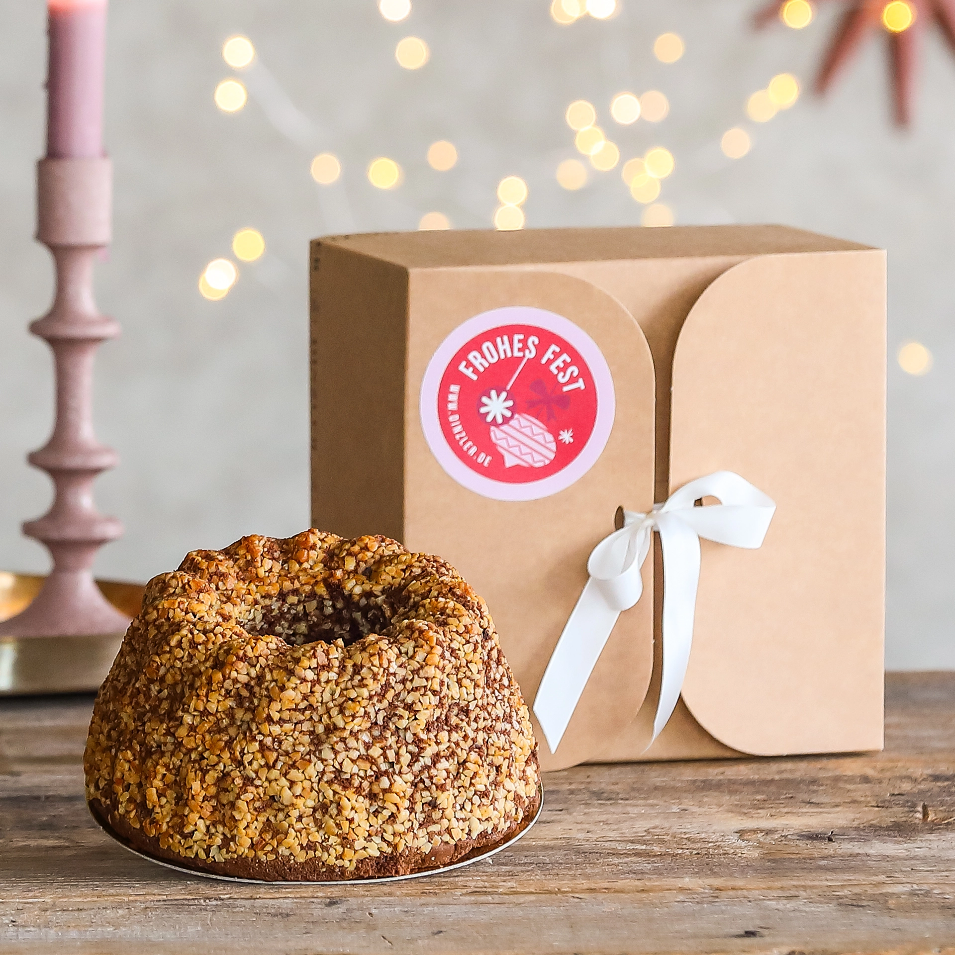 Produktbild DINZLER Mandel-Schokoguglhupf 500g| DINZLER Kaffeerösterei