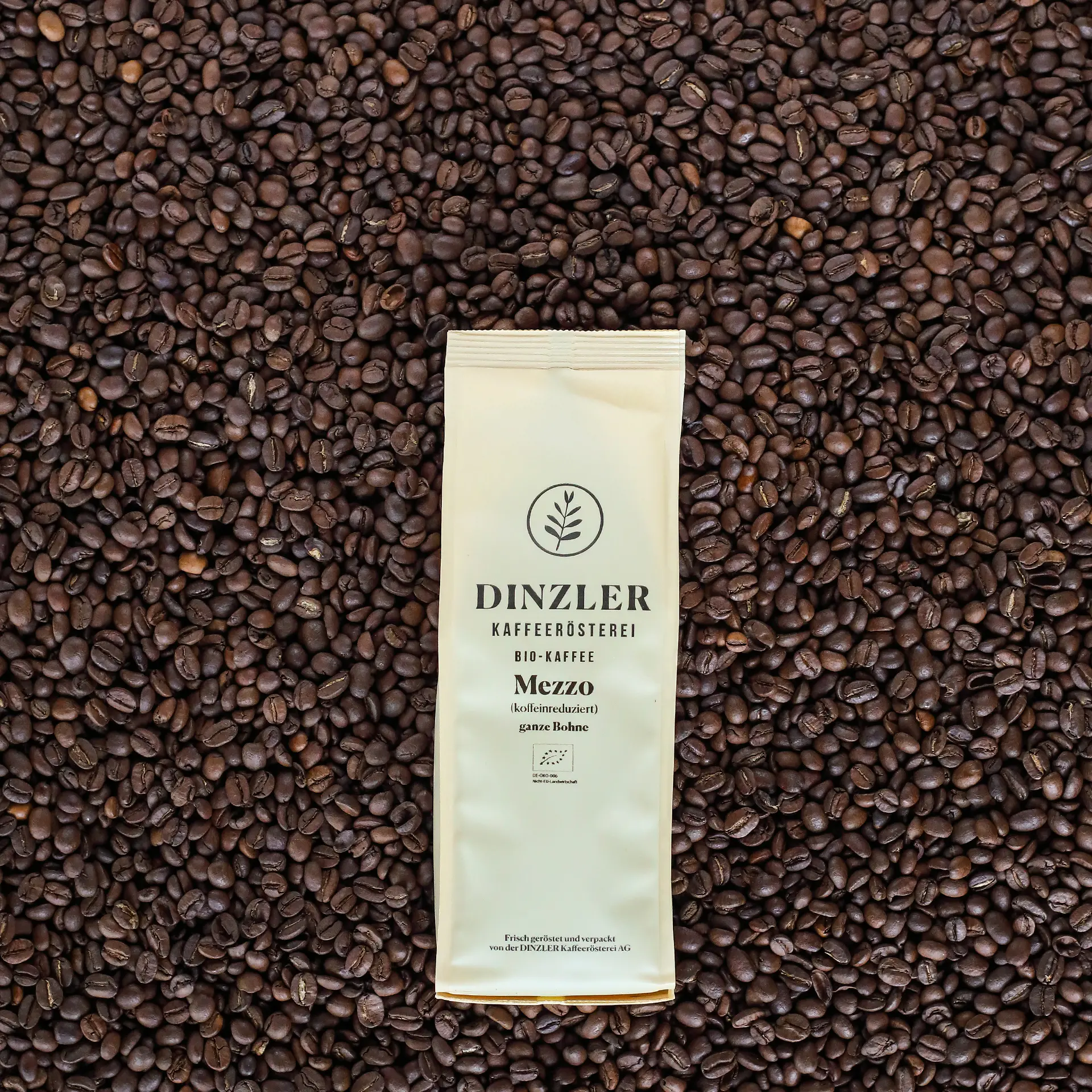 Szenebild DINZLER Bio-Kaffee Mezzo koffeinreduziert