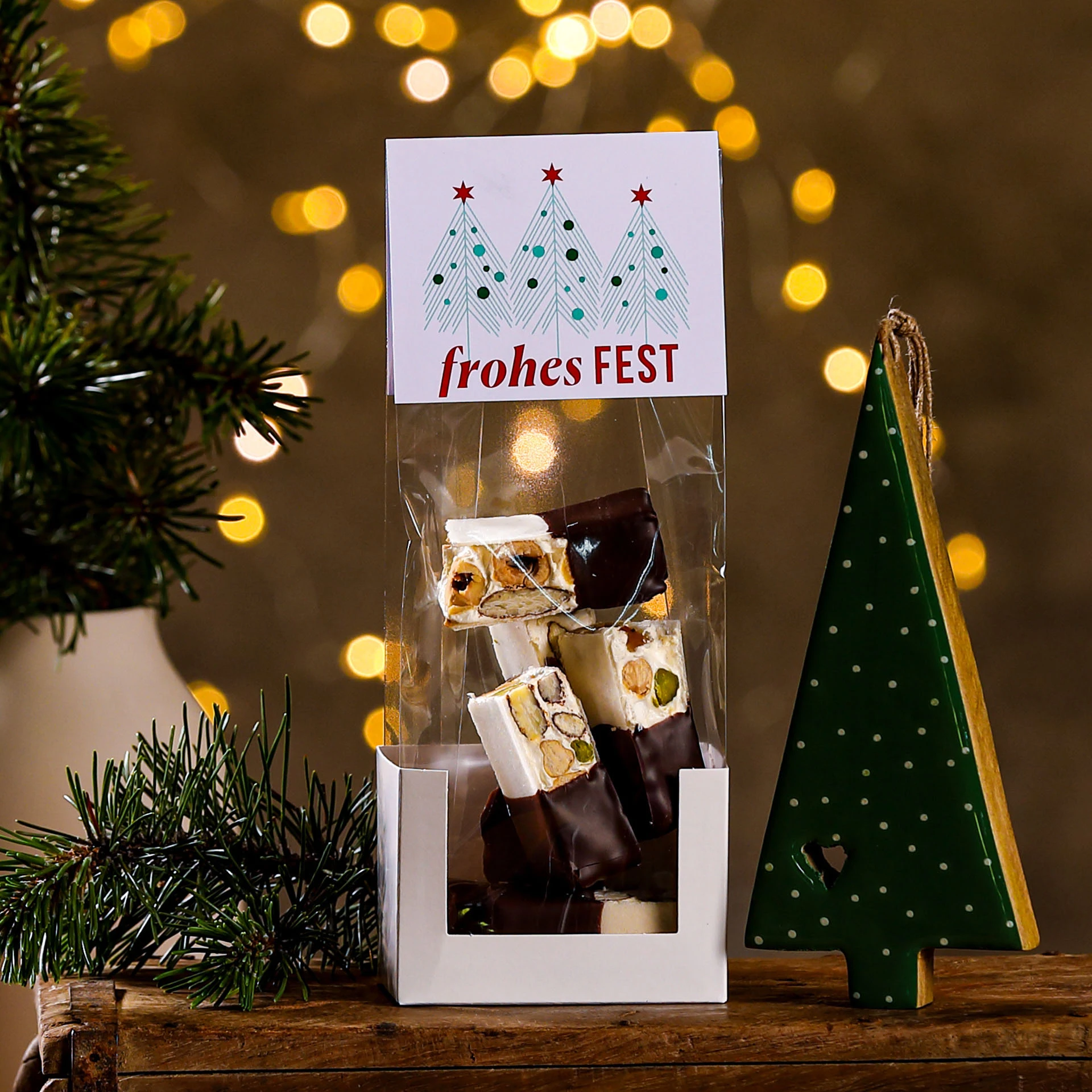 Szenebild Weihnachtsgebäck: Torronekonfekt - 100g