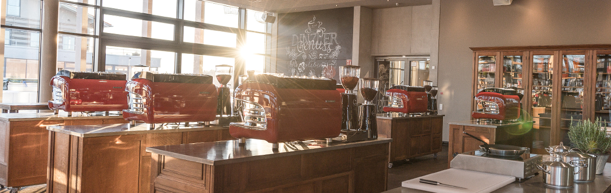 Hereinspaziert: - Die DINZLER Kaffeeakademie