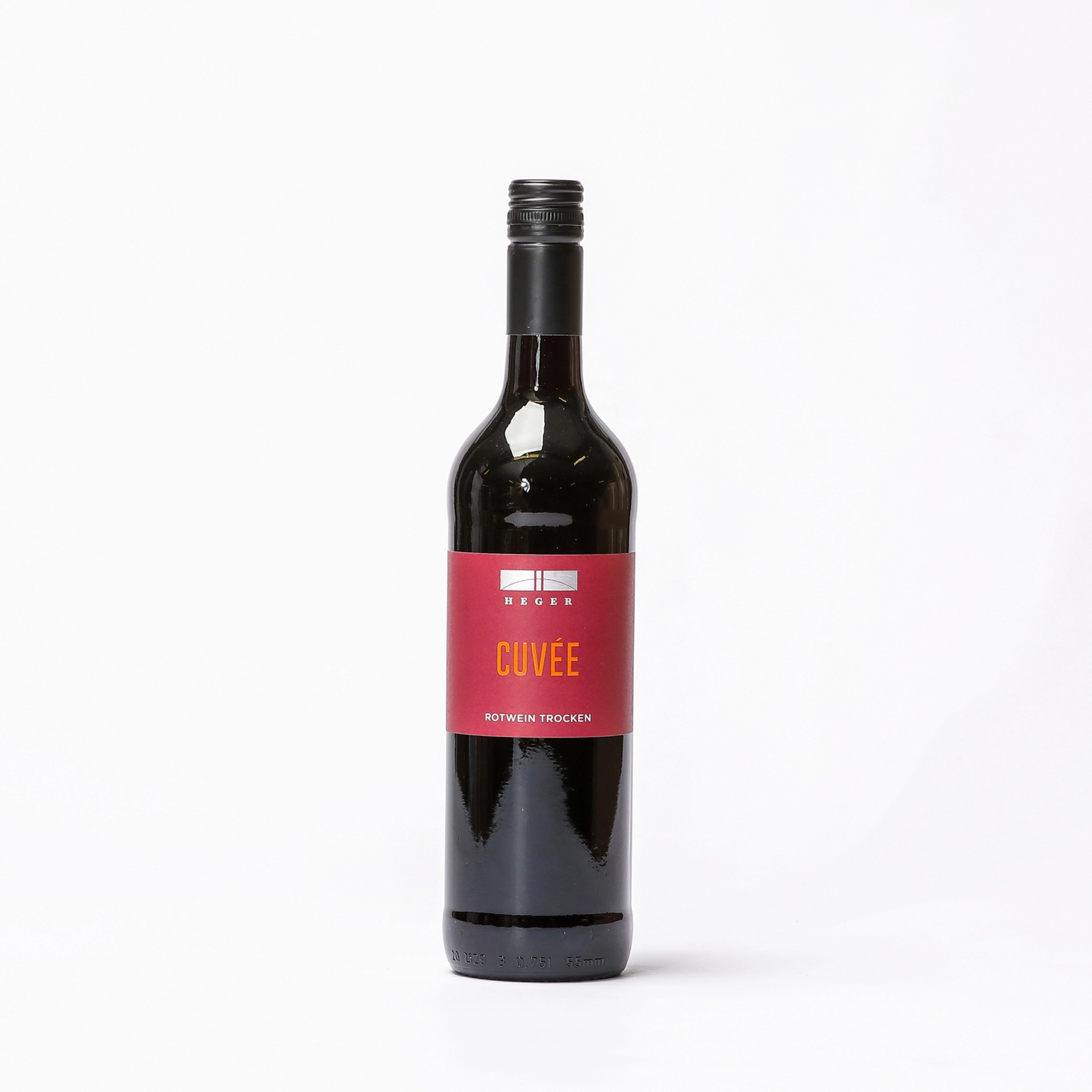 Produktbild Weinhaus Heger - Rotweincuvée trocken