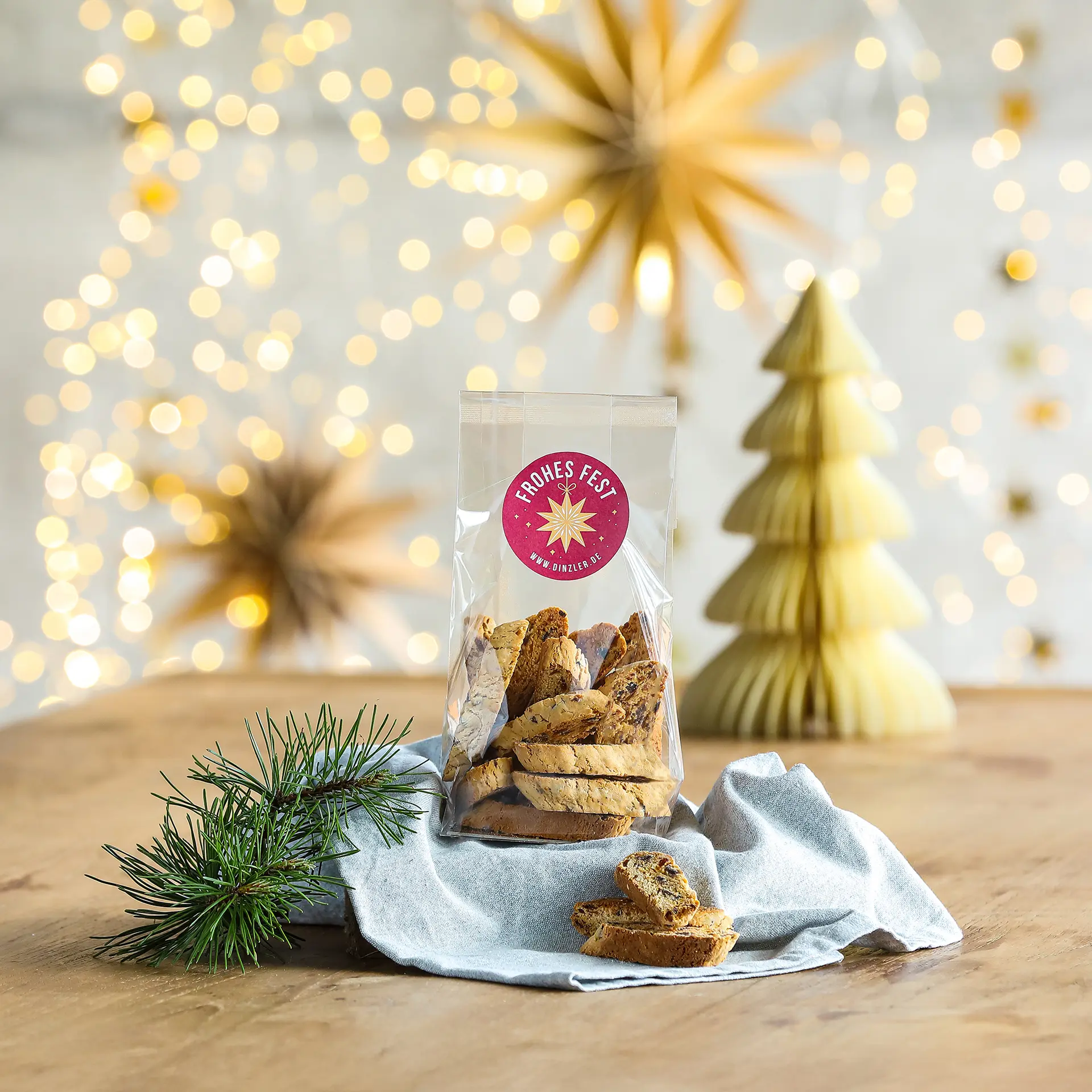 Produktbild DINZLER Weihnachtscantuccini 200g| DINZLER Kaffeerösterei