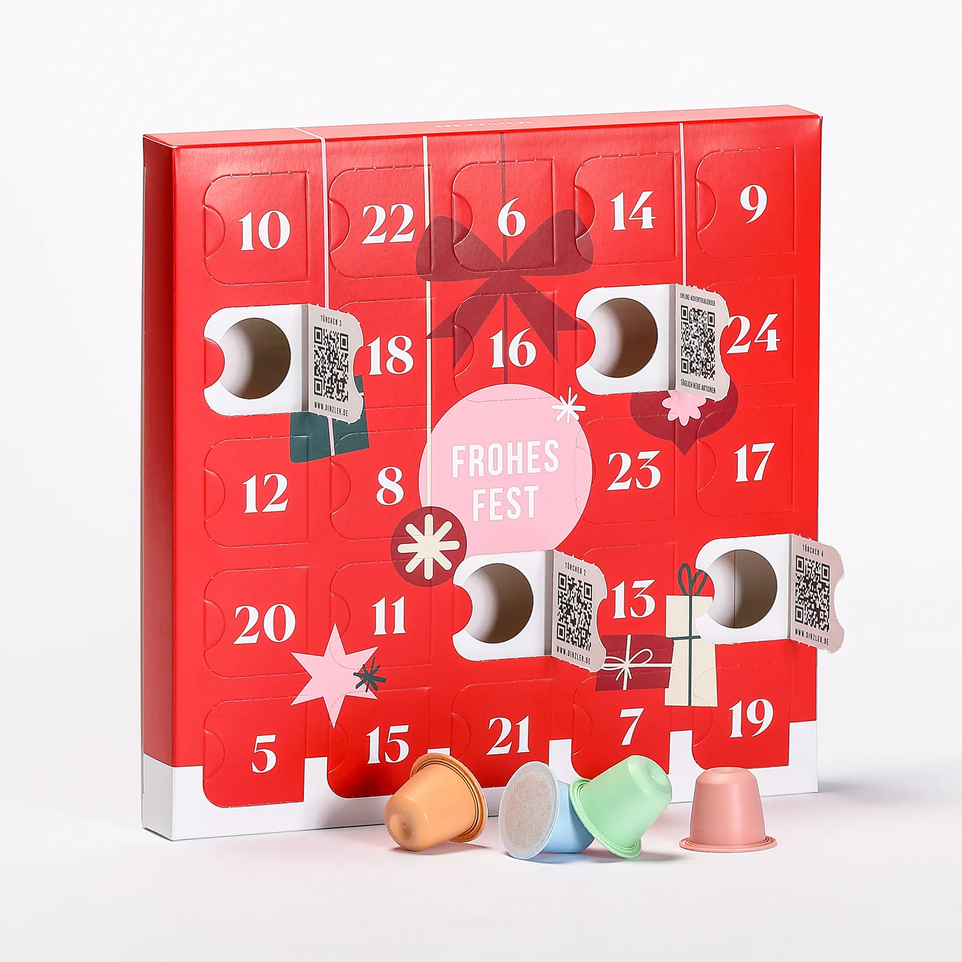 Kaffeekapsel Adventskalender