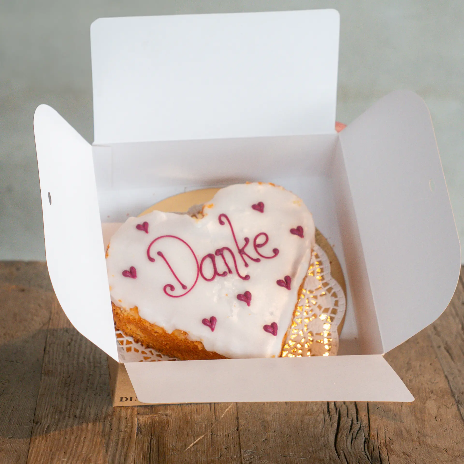 Produktbild DINZLER Zitronenherzkuchen| DINZLER Kaffeerösterei