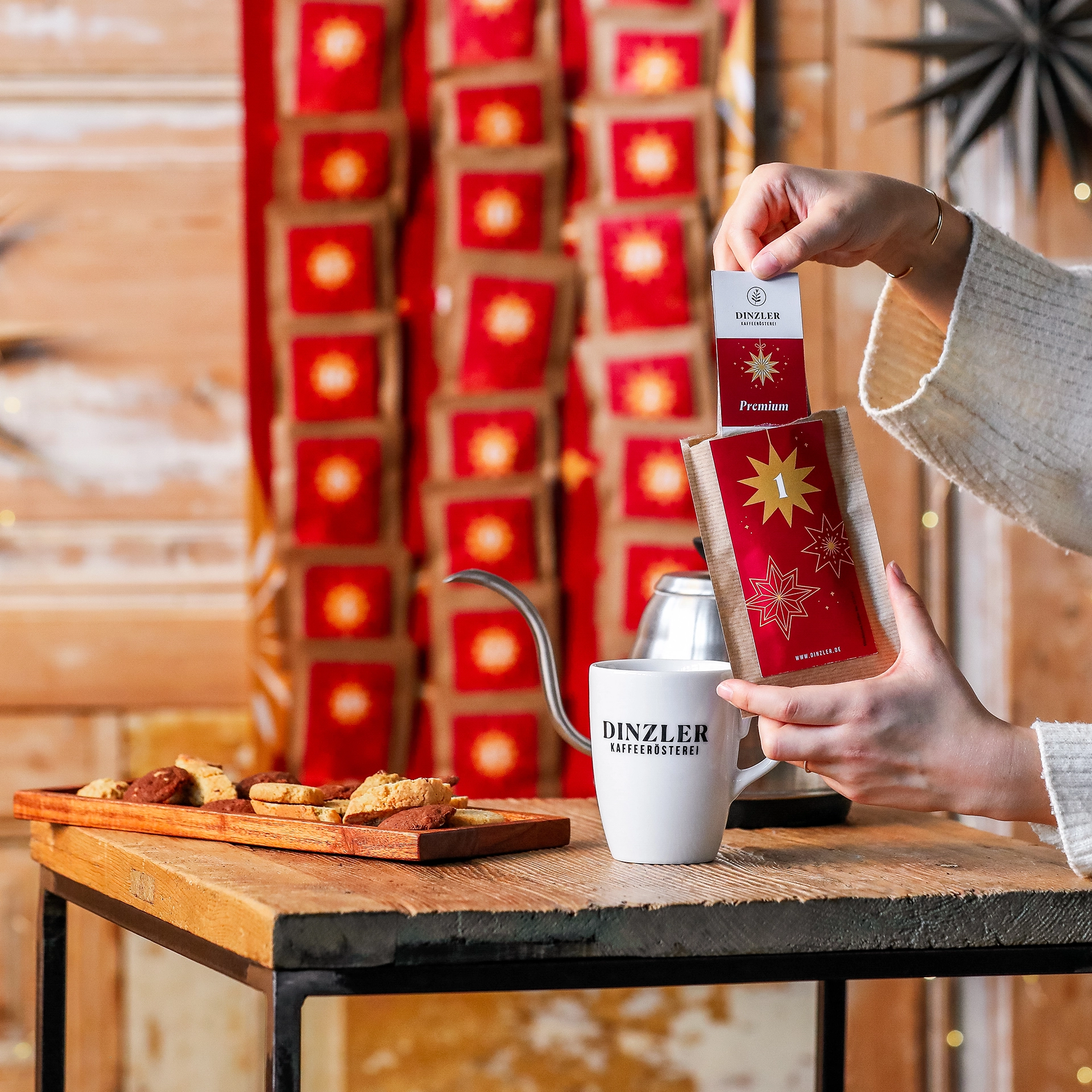 Produktbild DINZLER Kaffee-Adventskalender| DINZLER Kaffeerösterei