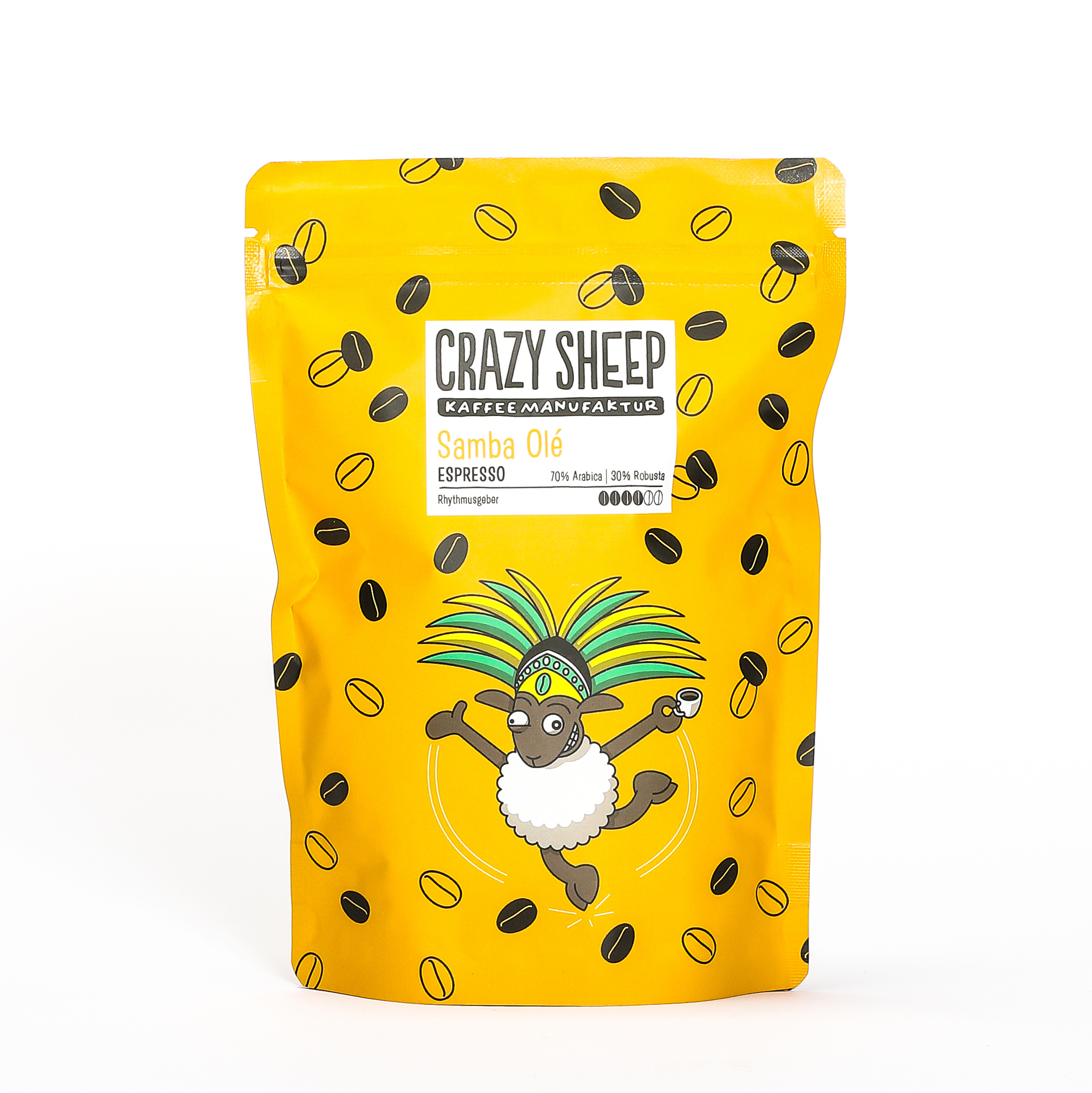 CRAZY SHEEP Espresso Samba Ole| DINZLER Kaffeerösterei