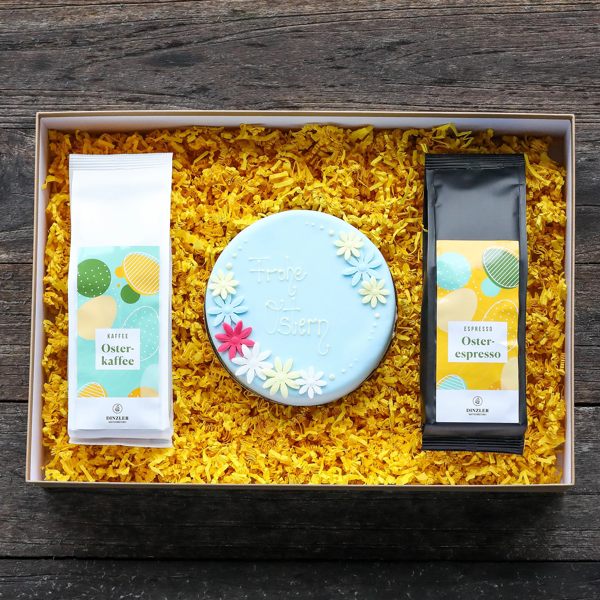 Produktbild DINZLER Osternest "Kaffeegenuss"| DINZLER Kaffeerösterei