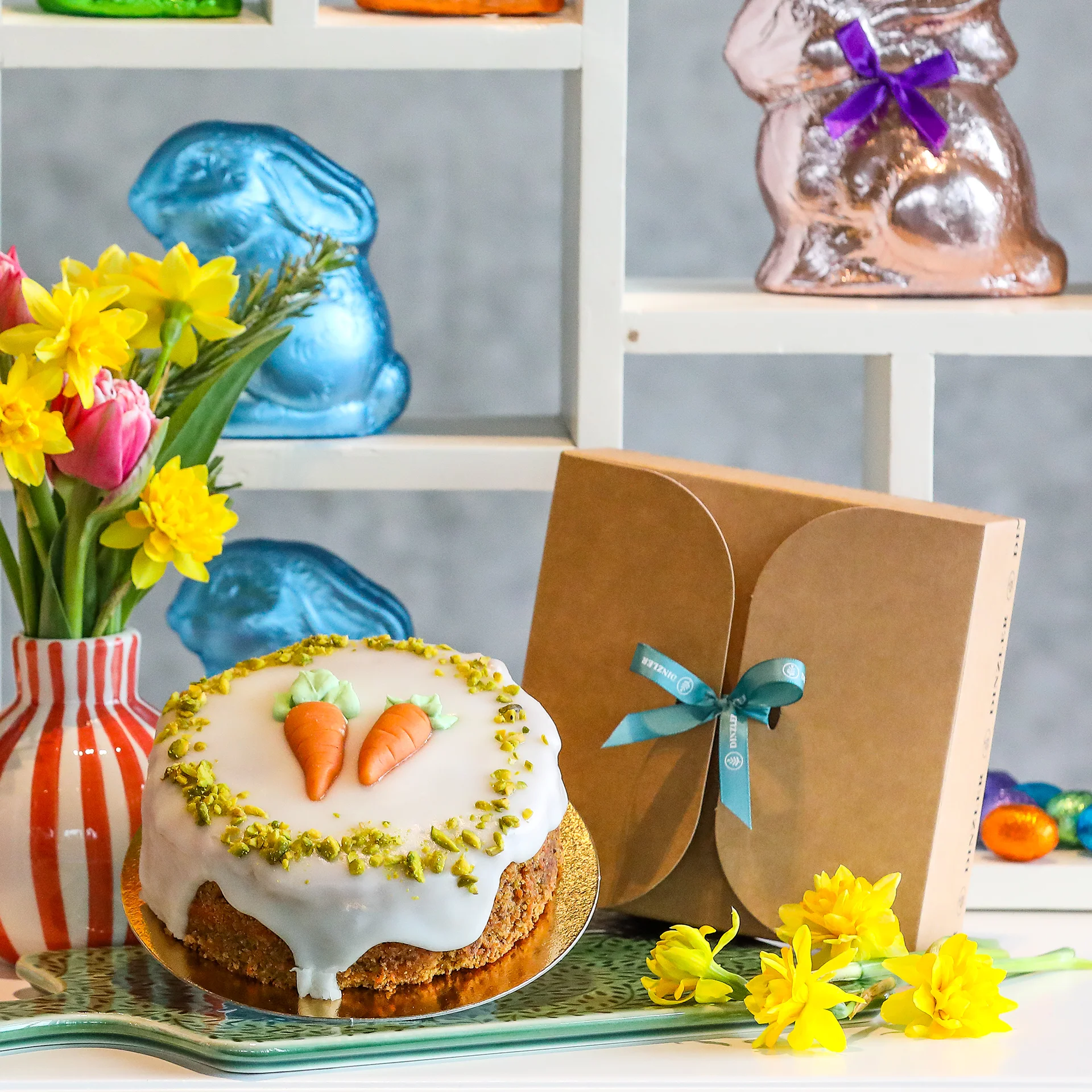 Produktbild DINZLER Oster-Karottenkuchen| DINZLER Kaffeerösterei