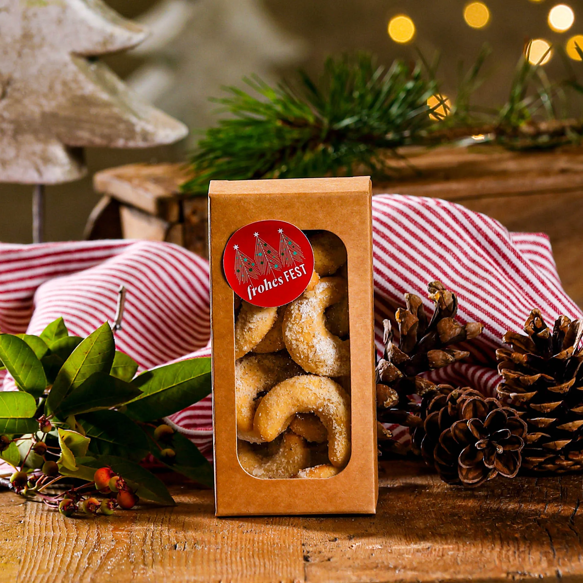 Szenebild Weihnachtsgebäck: Vanillekipferl - 100g