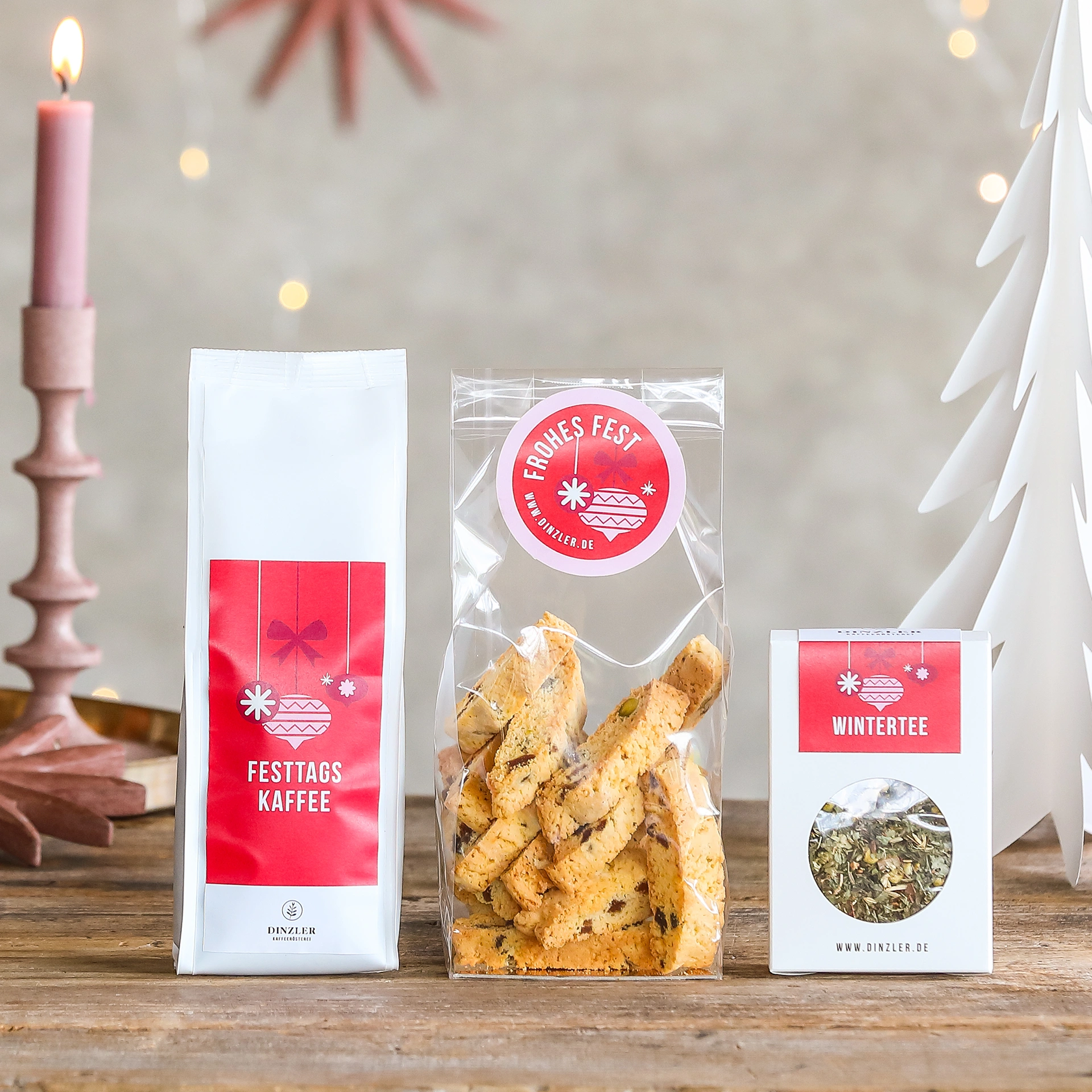 DINZLER Geschenkbox Cantuccini-Sinfonie| DINZLER Kaffeerösterei