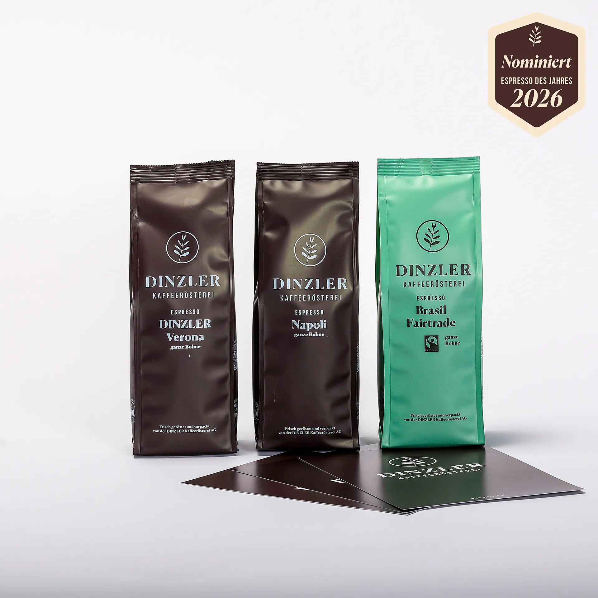 Produktbild Testpaket DINZLER Espresso des Jahres 2026| DINZLER Kaffeerösterei