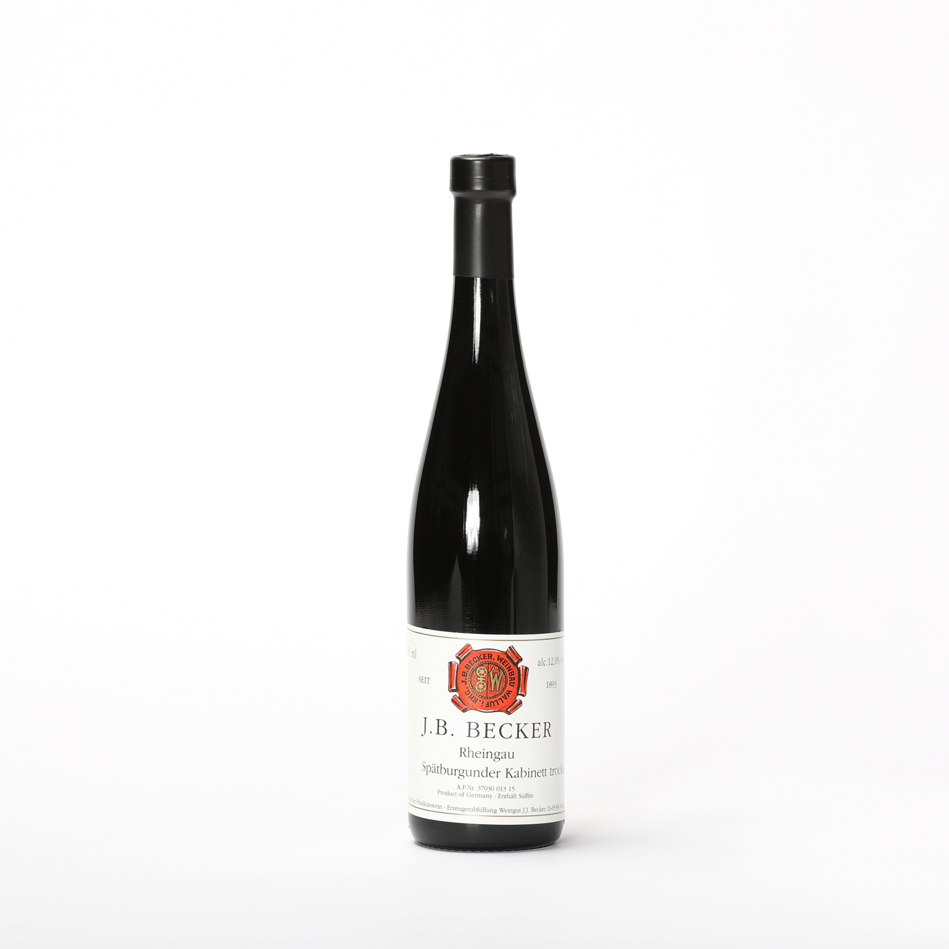 Rheingau Spätburgunder Kabinett 2014 - Weingut JB Becker| DINZLER Kaffeerösterei
