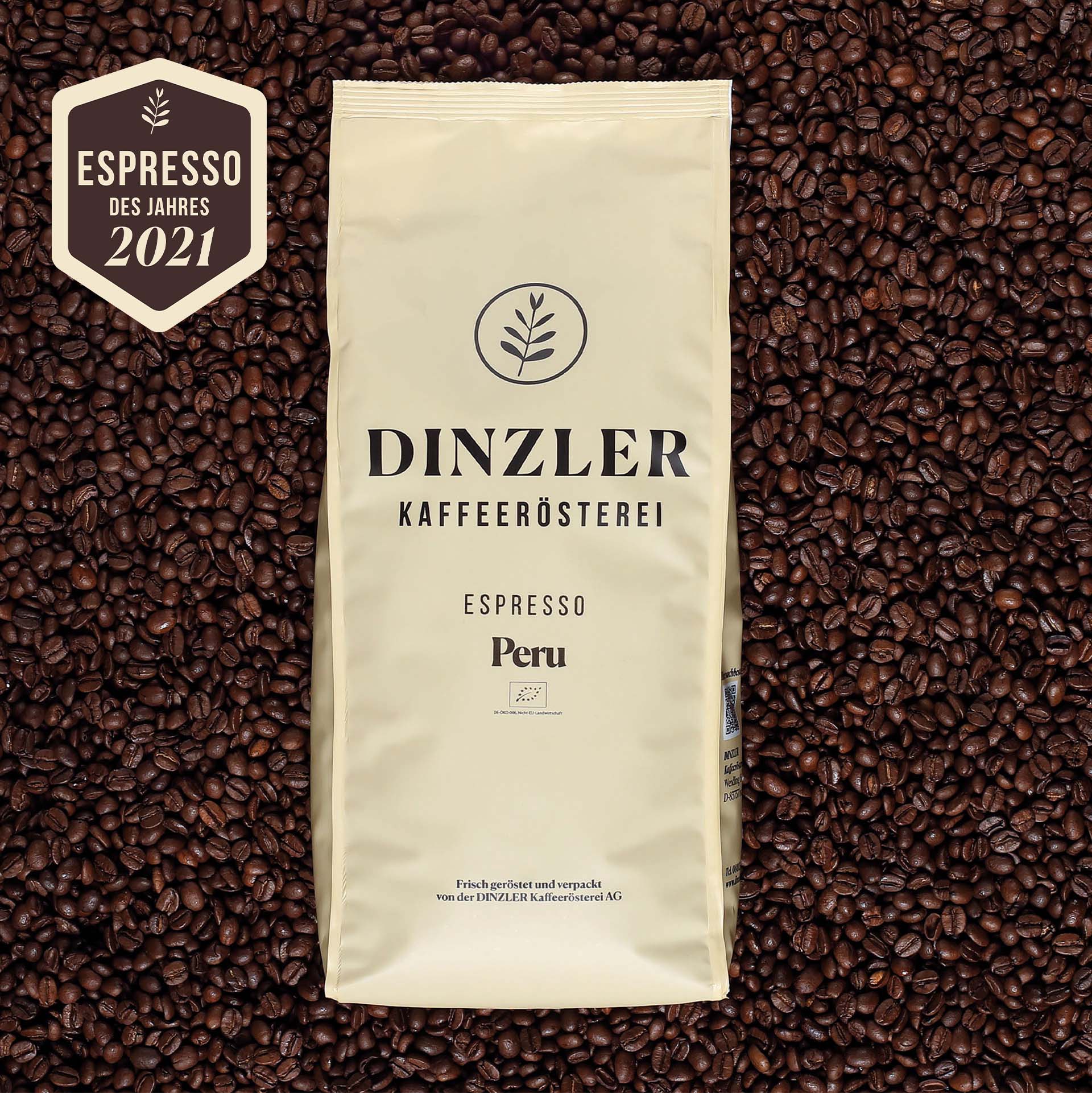 Produktbild DINZLER Bio Espresso Peru| DINZLER Kaffeerösterei