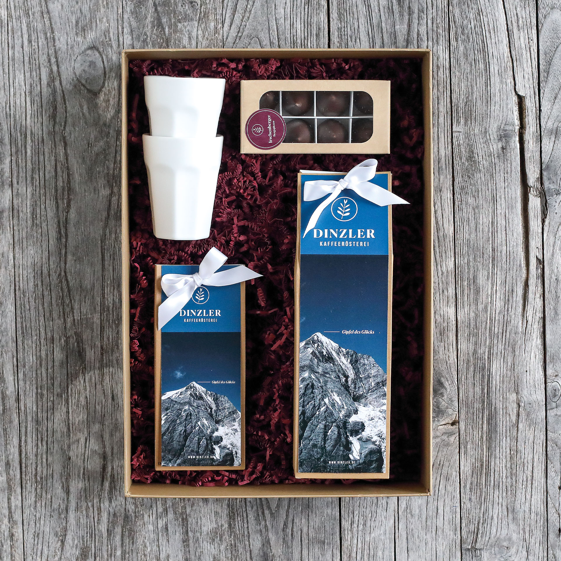 DINZLER Geschenkbox - "Gipfel des Glücks"| DINZLER Kaffeerösterei